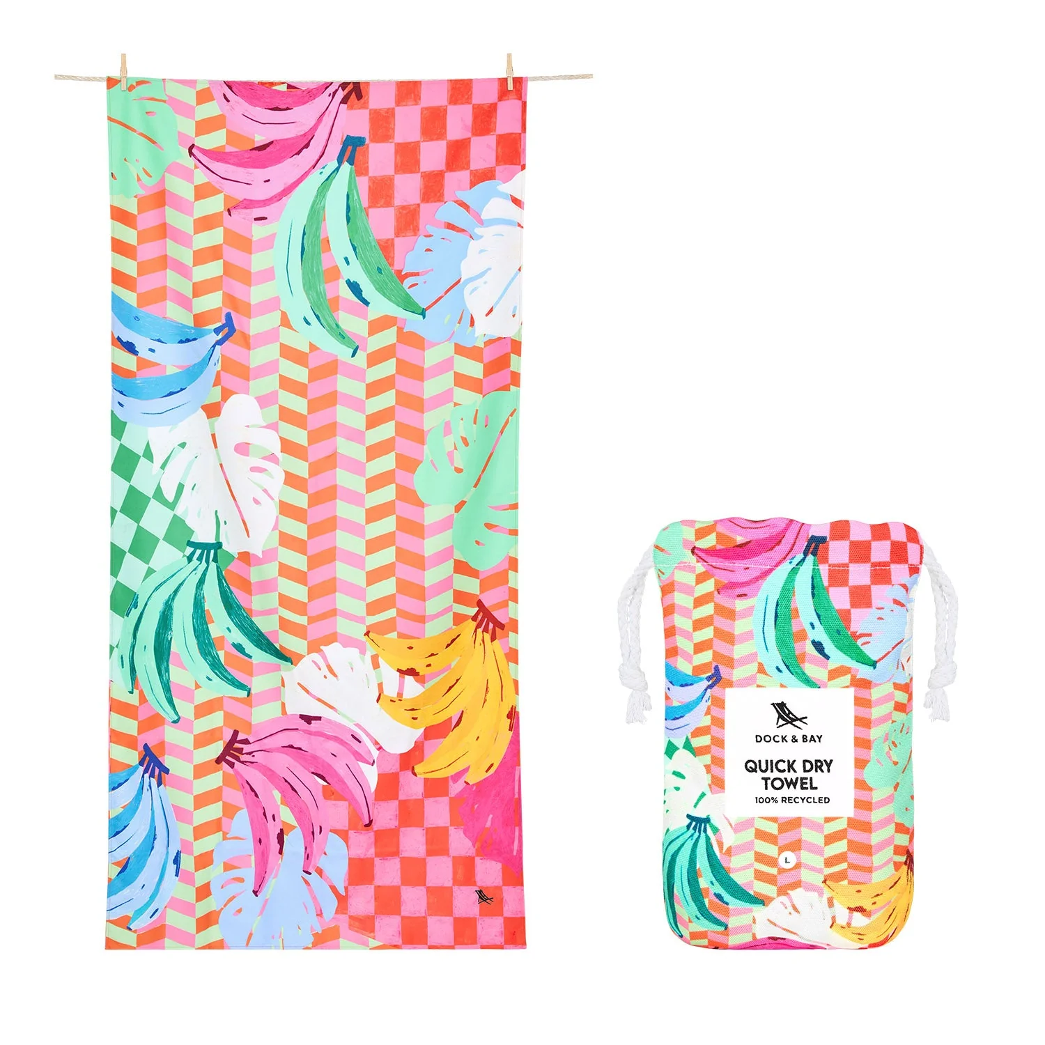 Dock & Bay Quick Dry Towel - Banana Karma - Image 12