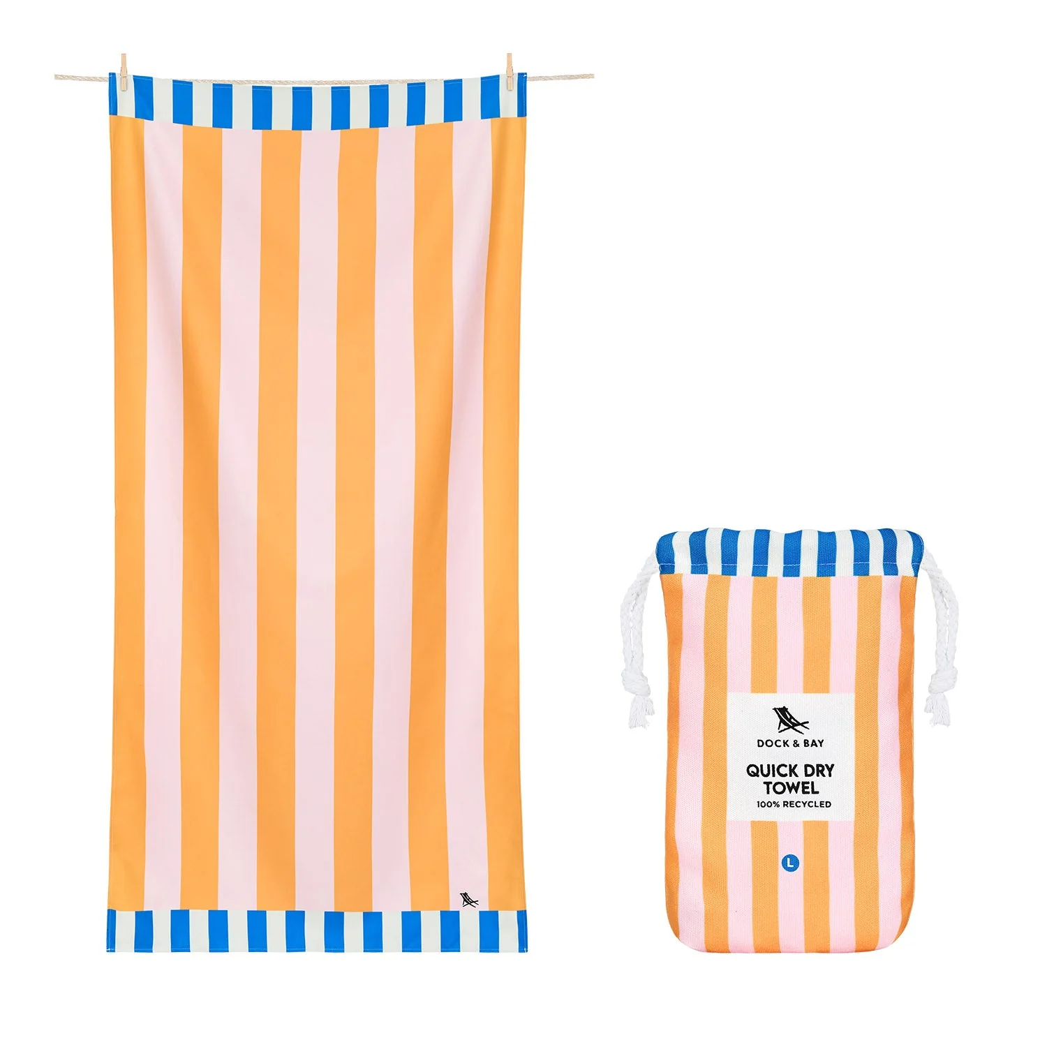 Dock & Bay Quick Dry Towel - Mellow Yellow - Image 10