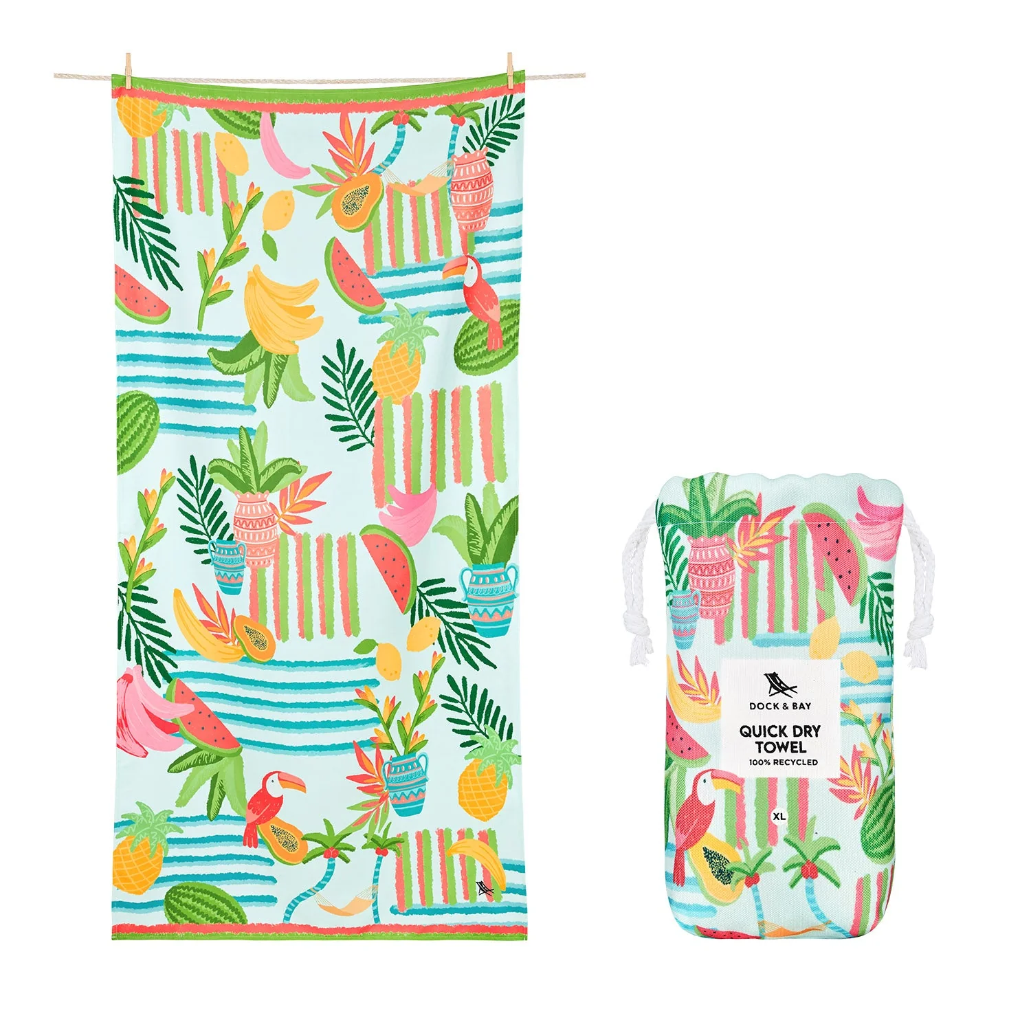 Dock & Bay Quick Dry Towel - Tropicana Treat - Image 14