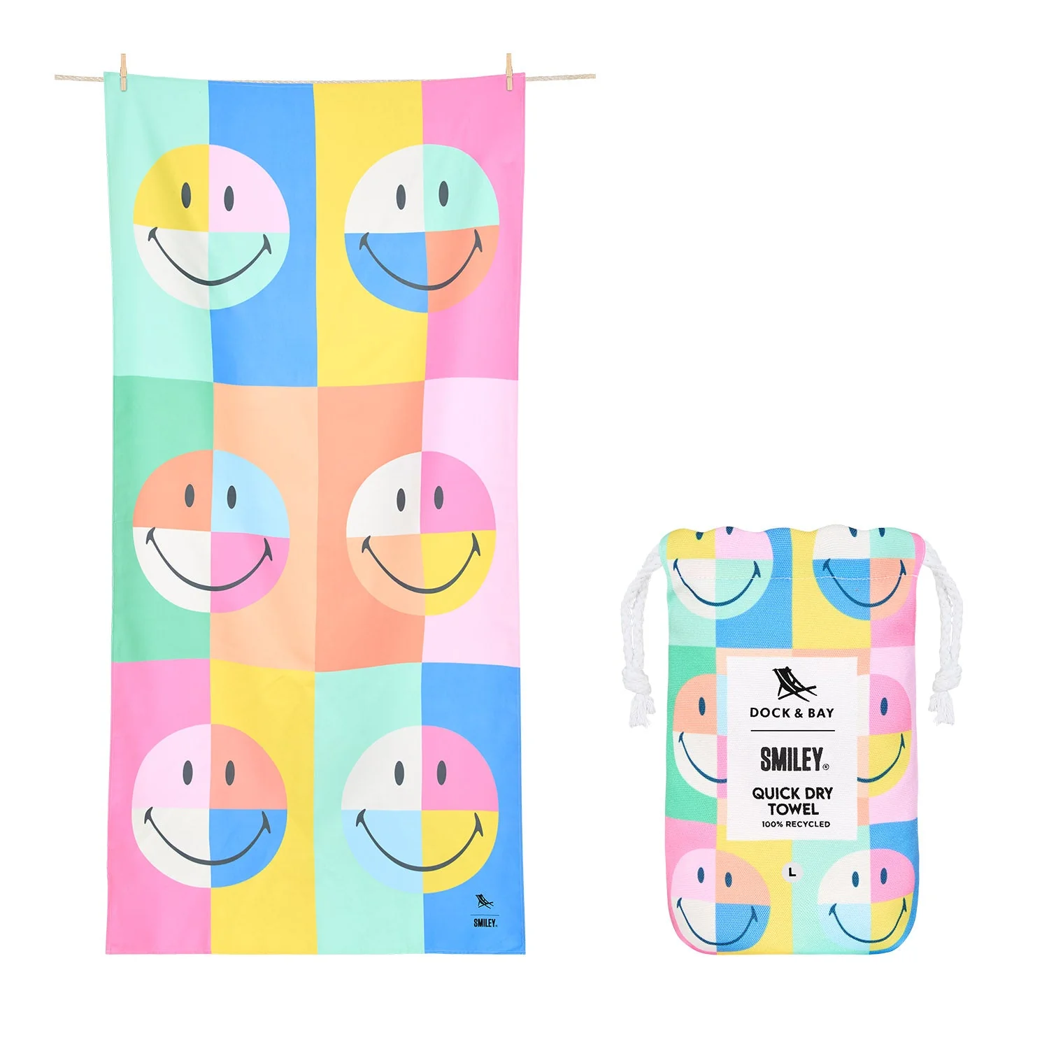 Dock & Bay Quick Dry Towel - Feelin' Good - Image 12