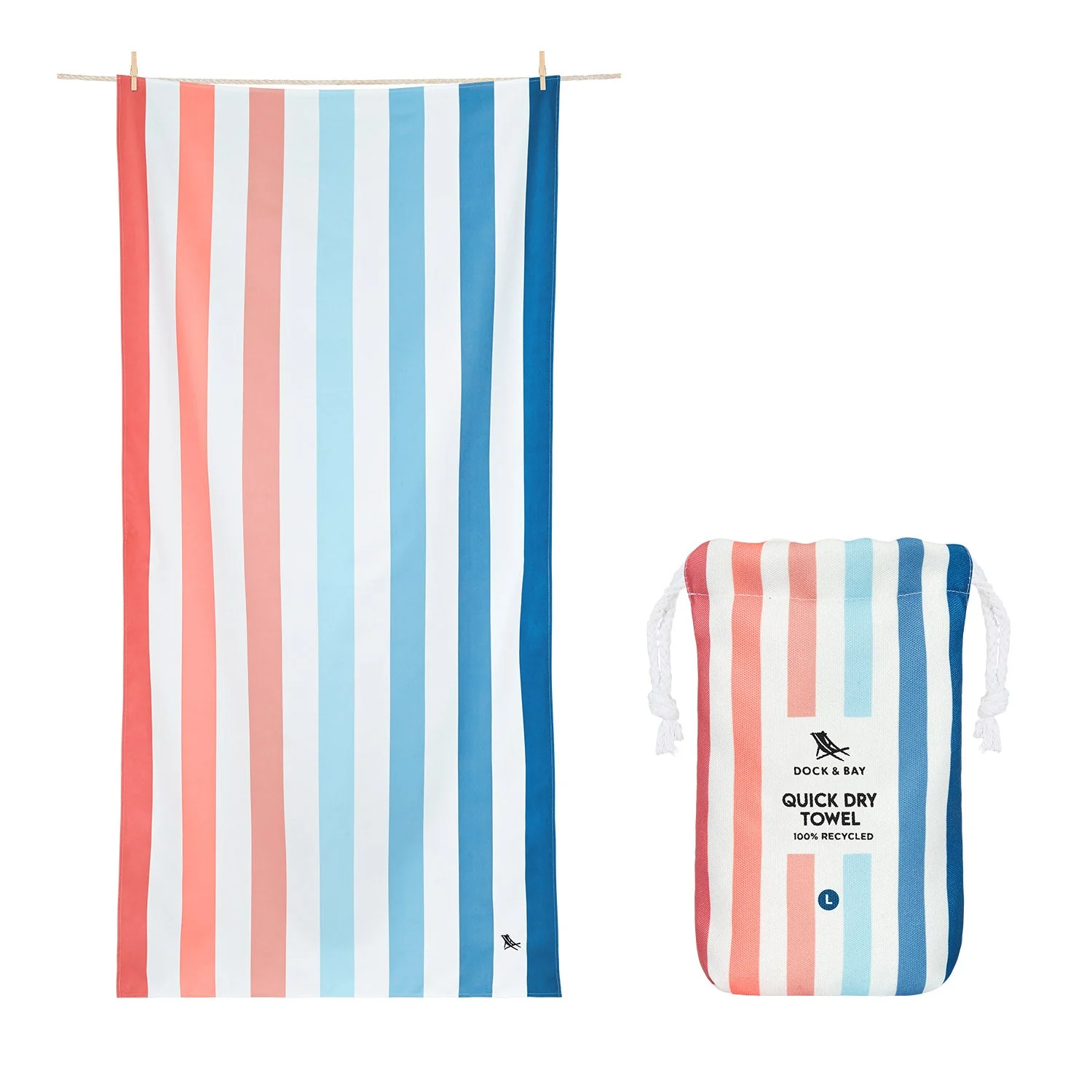 Dock & Bay Quick Dry Towel - Sand to Sea - Image 9