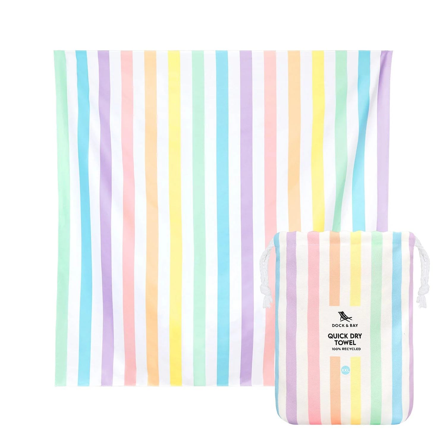 Dock & Bay Quick Dry Towel - Unicorn Waves - Image 14