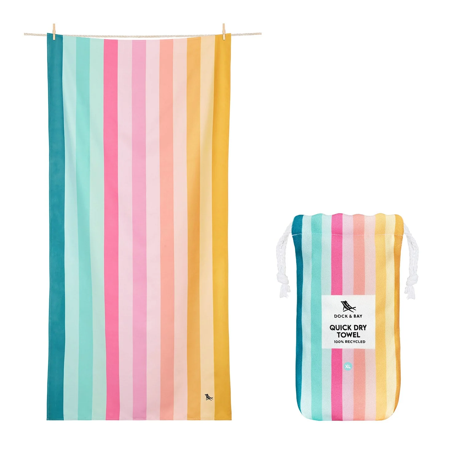 Dock & Bay Quick Dry Towel - Coastal Candy - Image 12