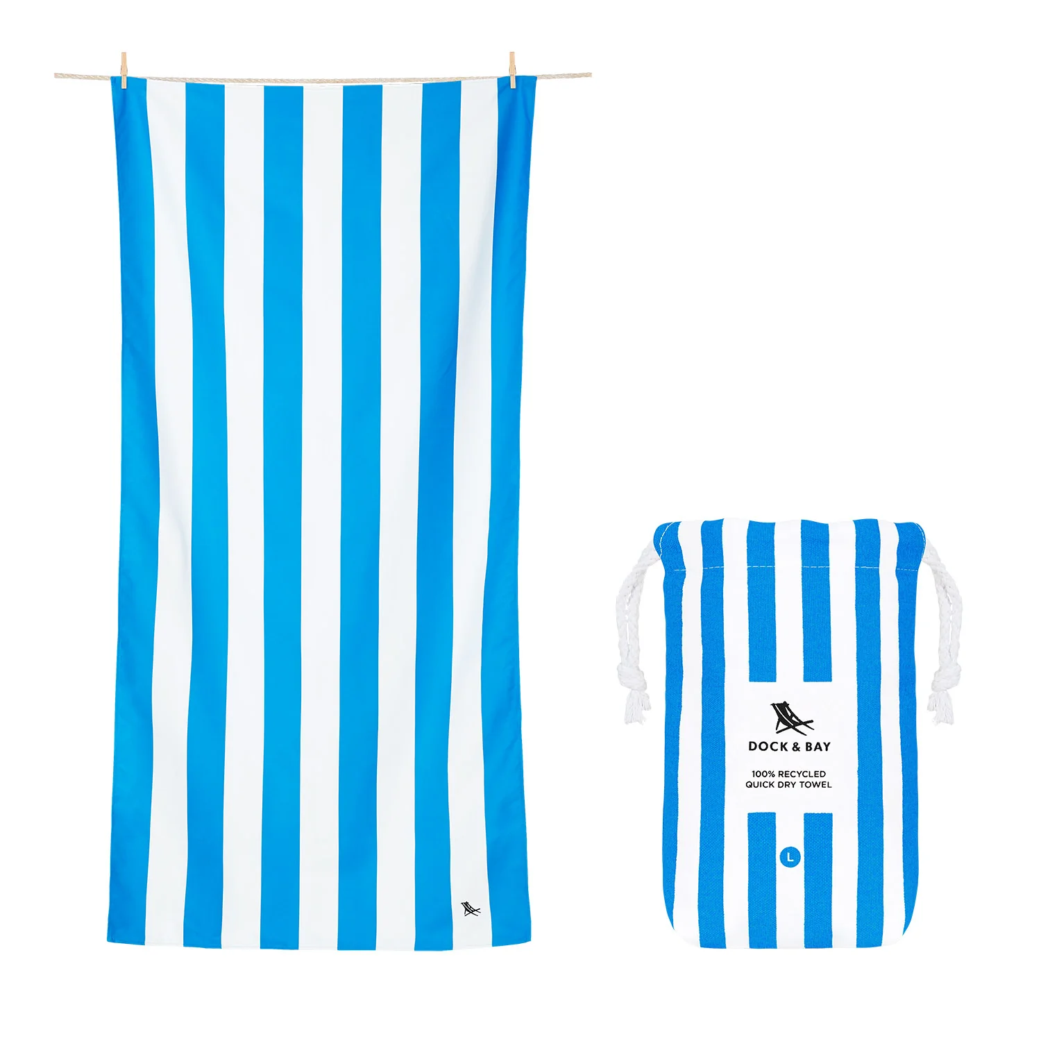 Dock & Bay Quick Dry Towels - Bold & Bright (Set of 4) - Image 7