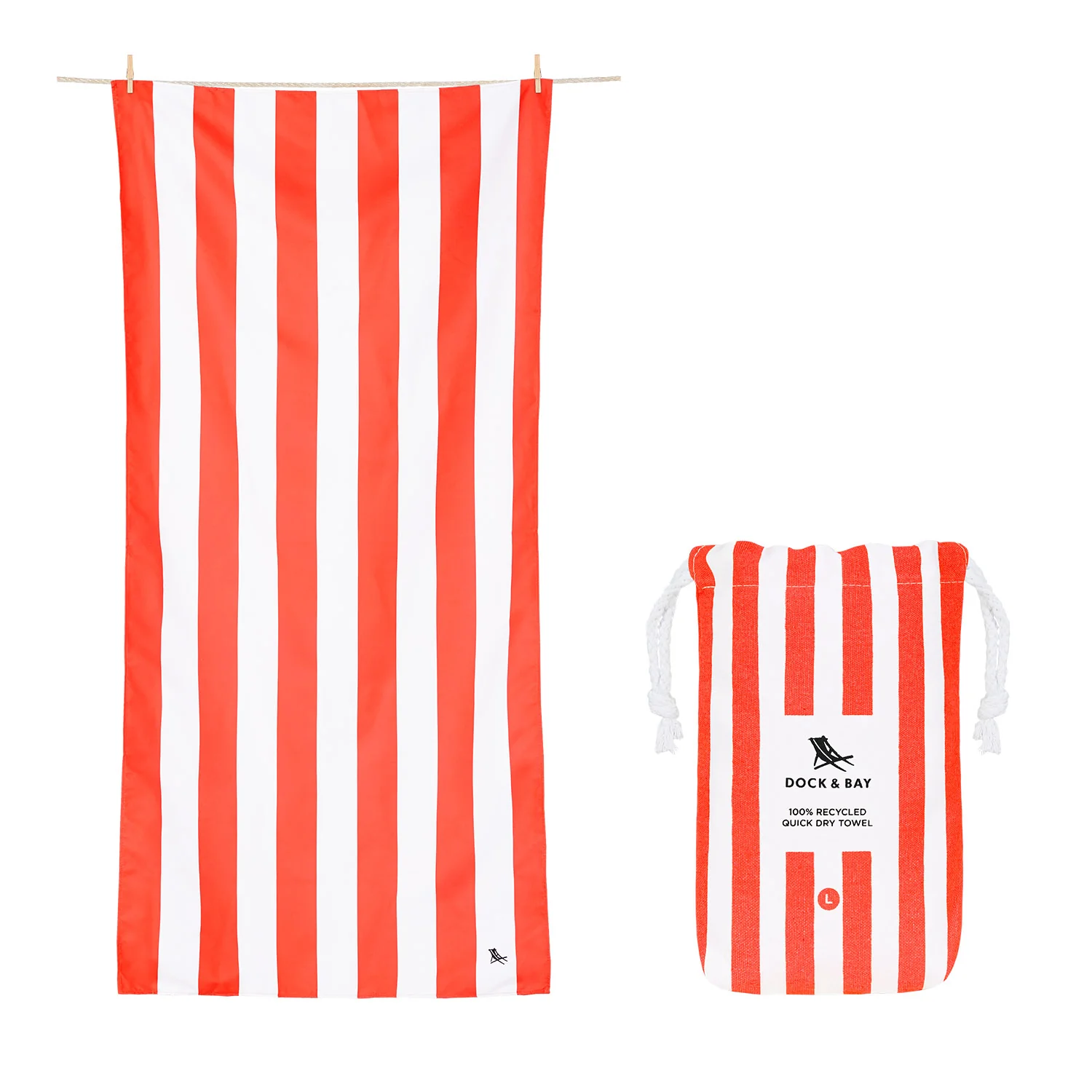 Dock & Bay Quick Dry Towels - Bold & Bright (Set of 4) - Image 9