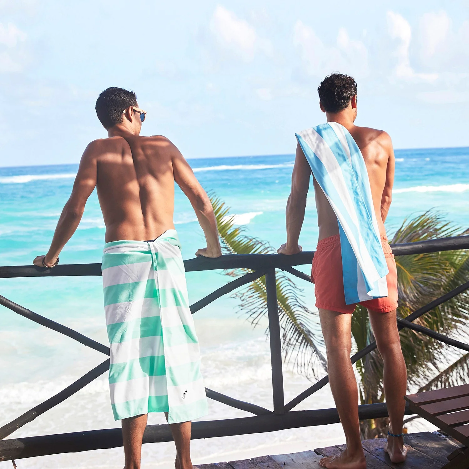 Dock & Bay Quick Dry Towel - Tulum Blue - Image 5