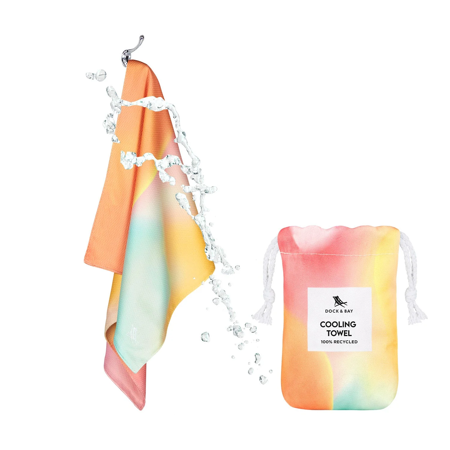Dock & Bay Cooling Gym Towel - Sunset Run - Image 10
