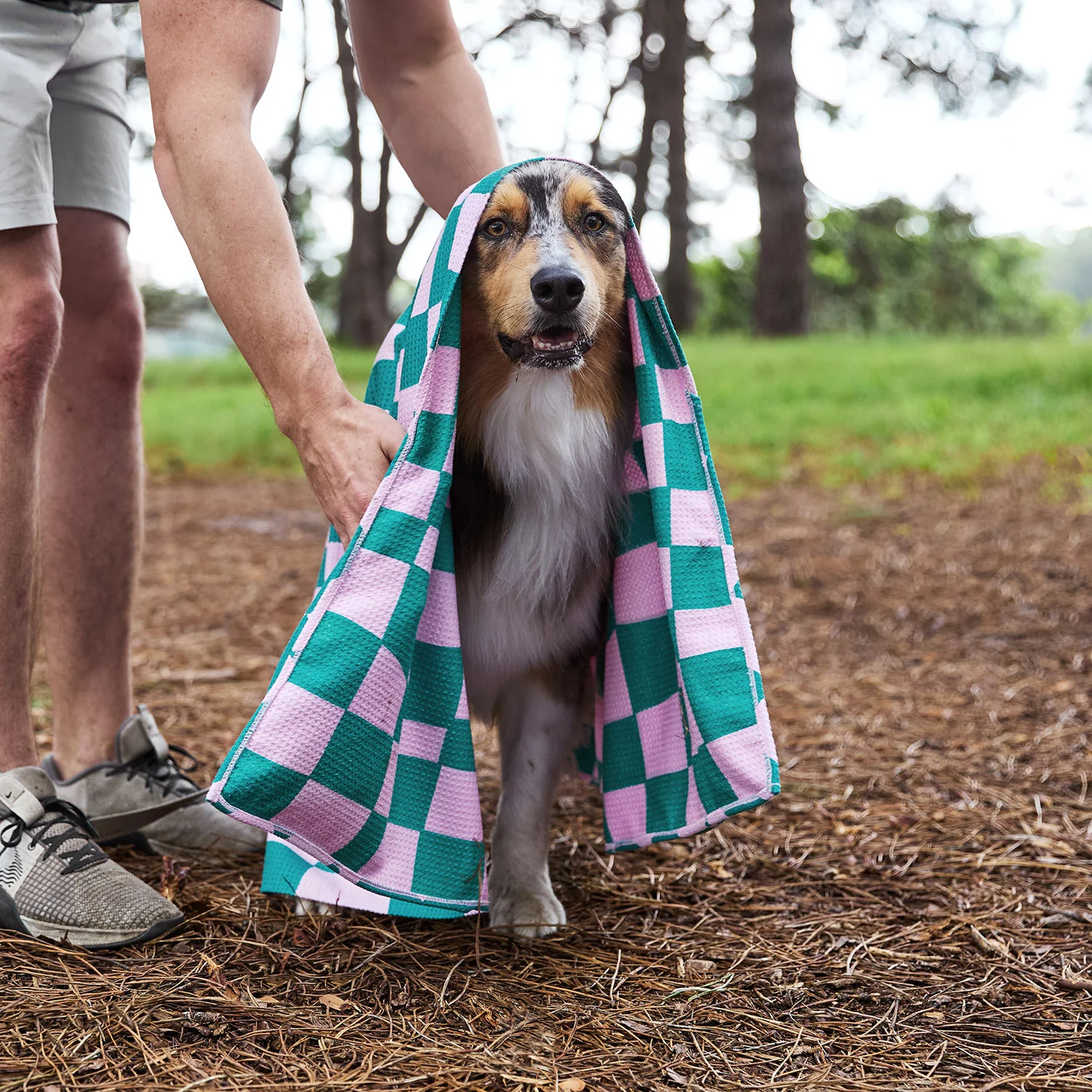 Dock & Bay Dog Towel - Check Mutt - Image 10
