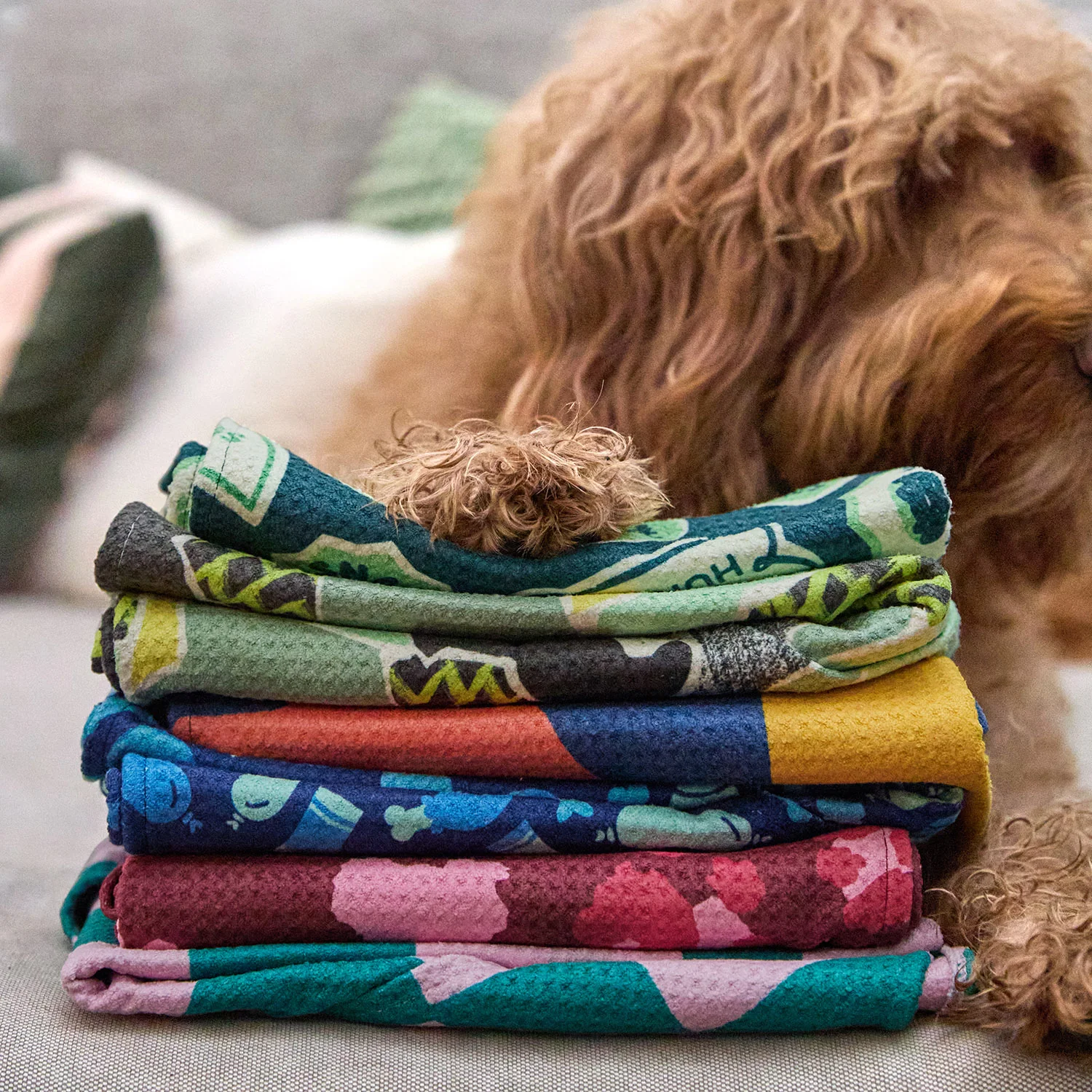 Dock & Bay Dog Towel - Check Mutt - Image 11