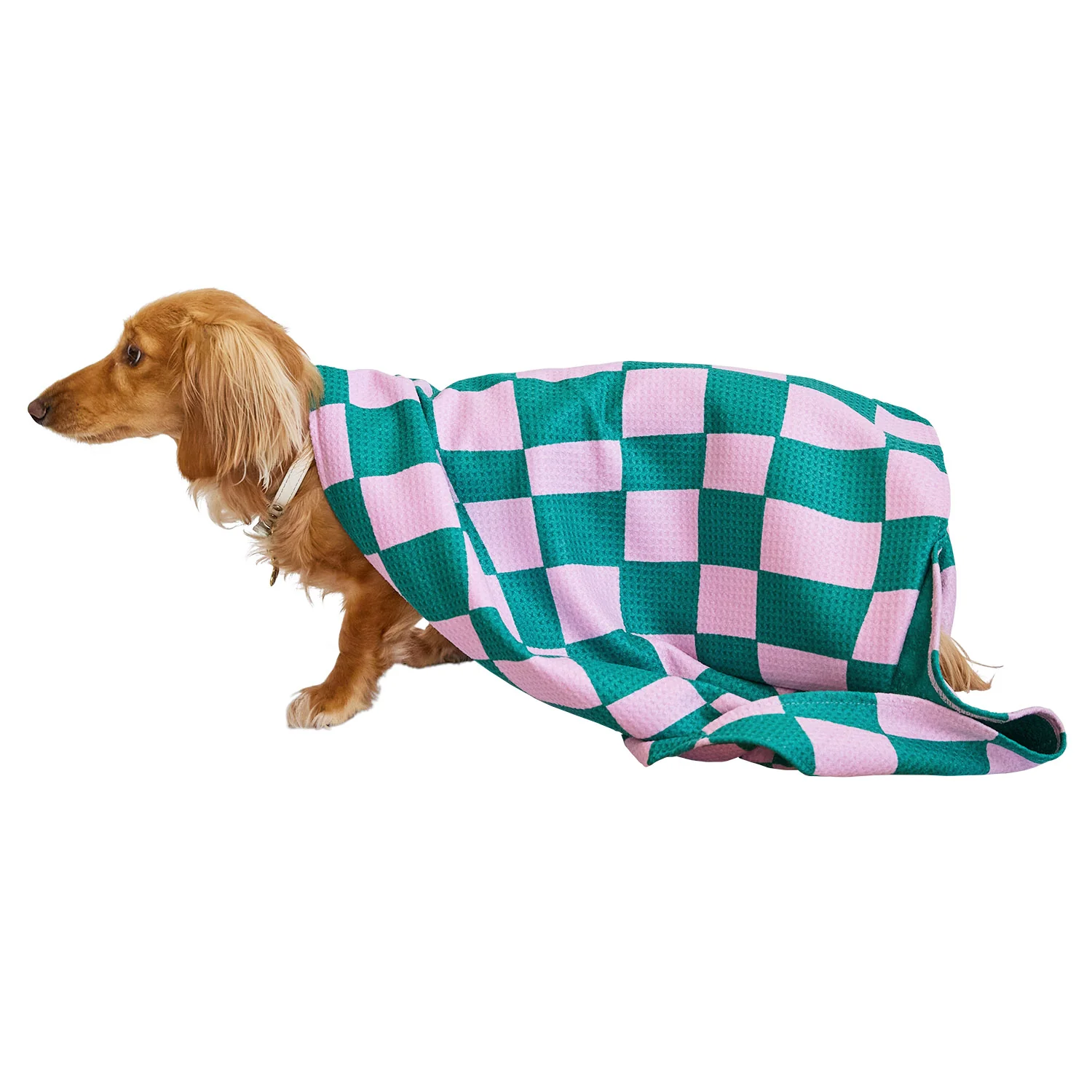 Dock & Bay Dog Towel - Check Mutt - Image 7
