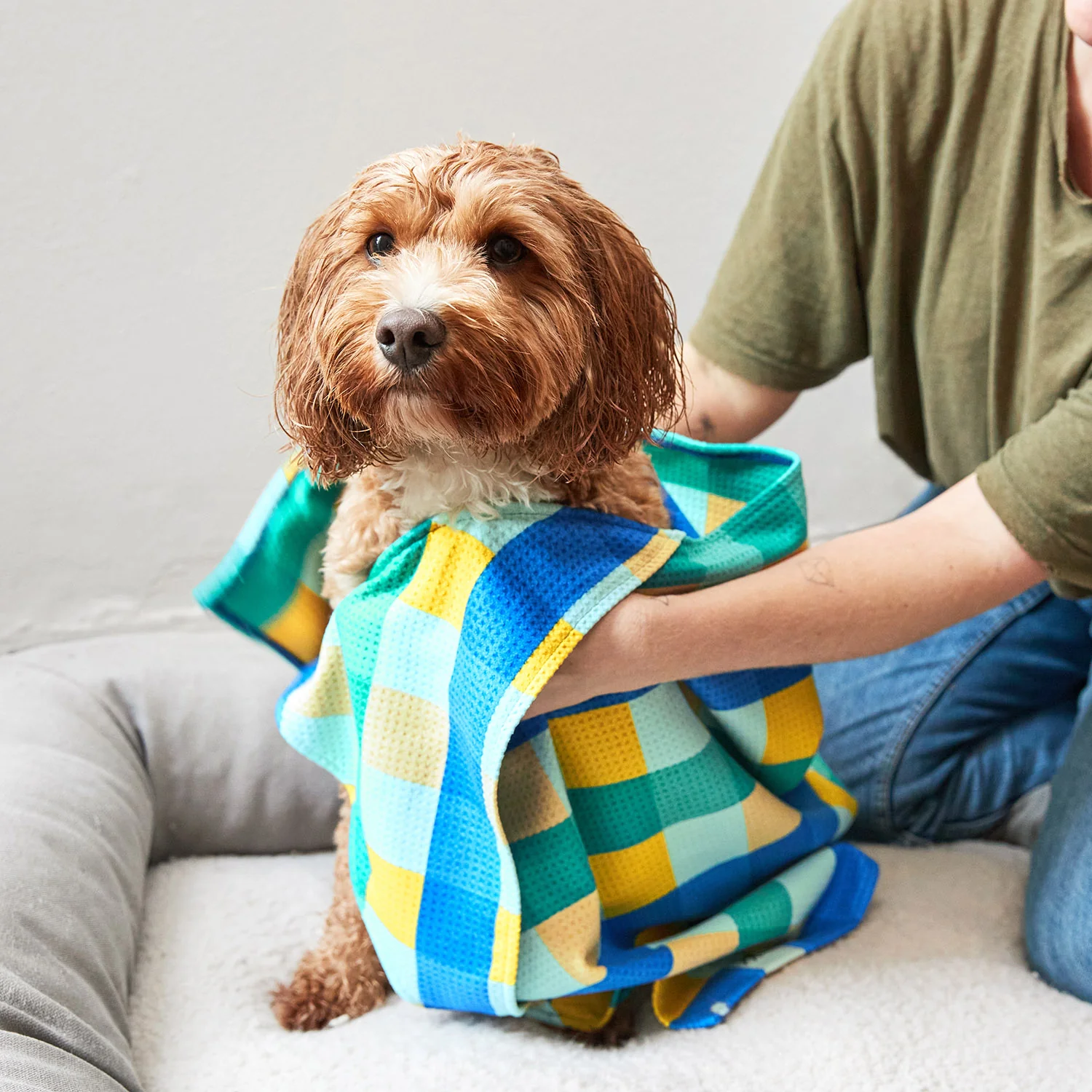 Dock & Bay Dog Towel - Puppy Plaid - Image 8