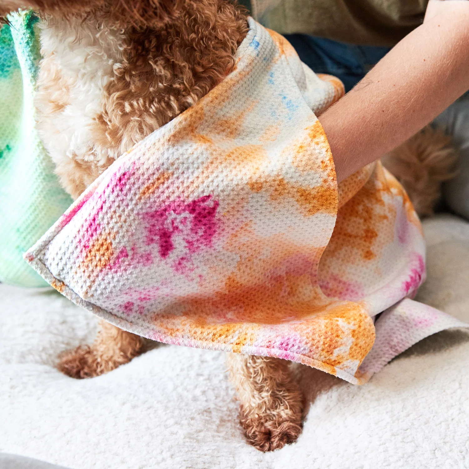 Dock & Bay Dog Towel - Sunset Splash - Image 5