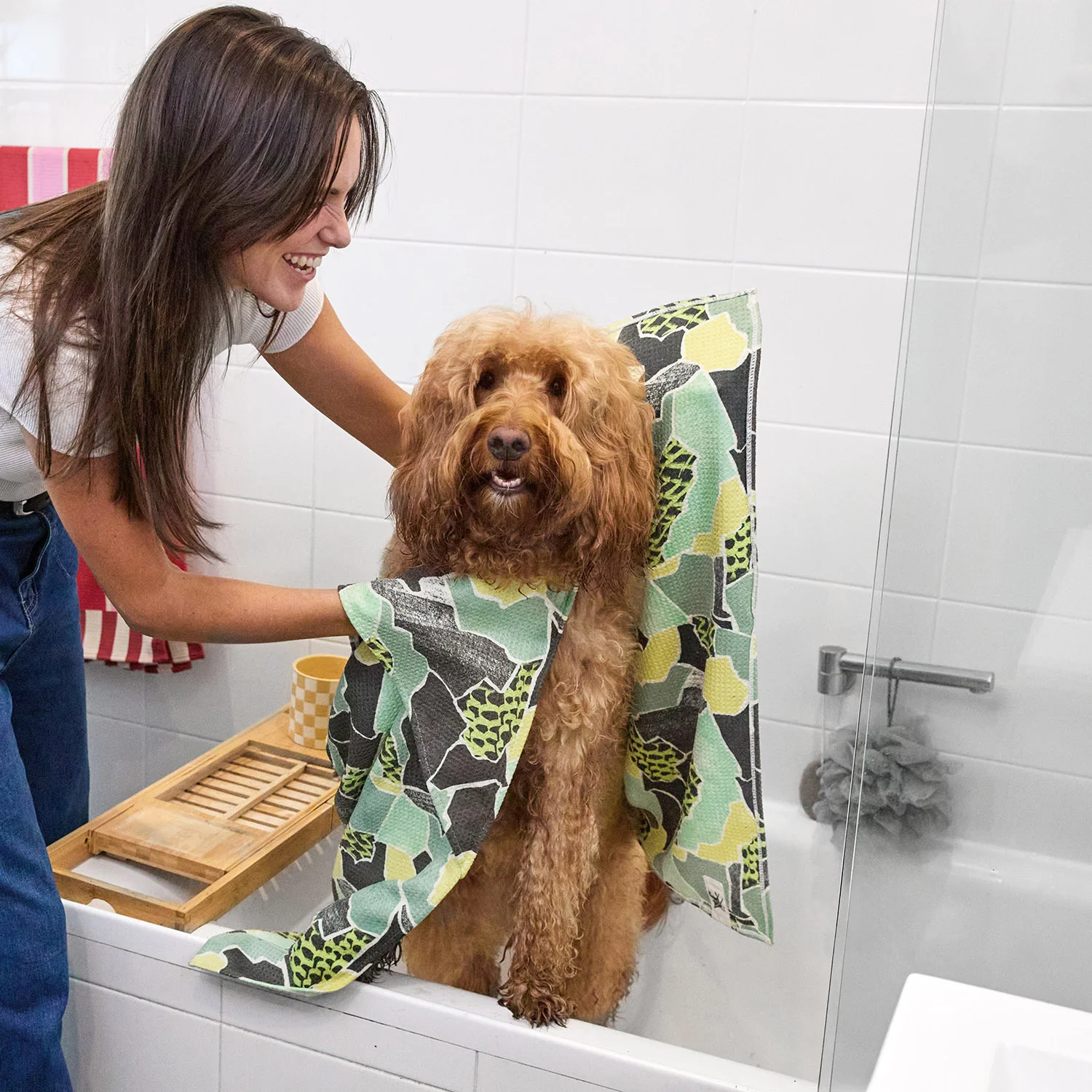 Dock & Bay Dog Towel - Undercover Walkies - Image 4