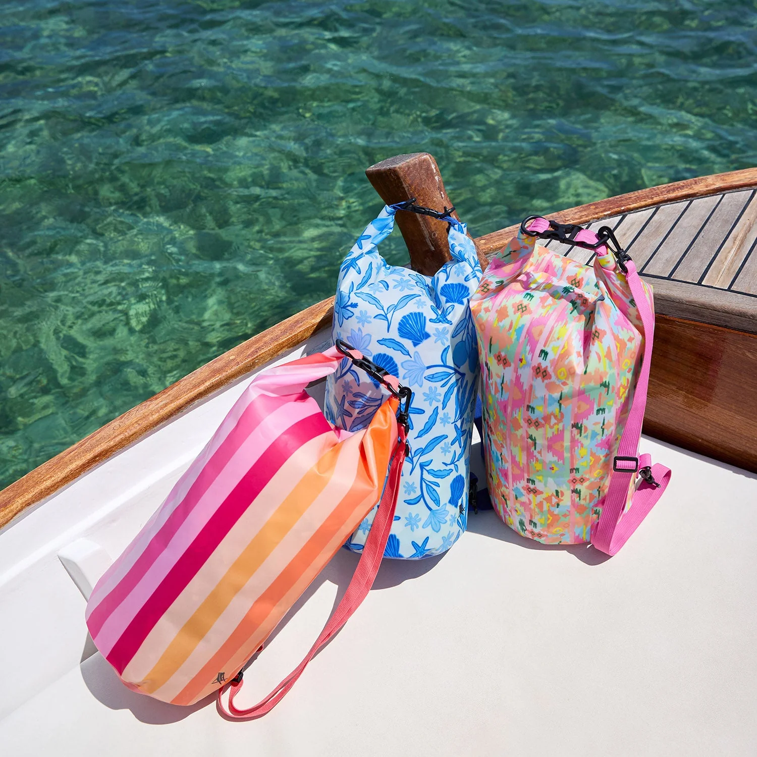 Dock & Bay Medium Waterproof Dry Bag, 20L capacity - Ibiza Glow - Image 9