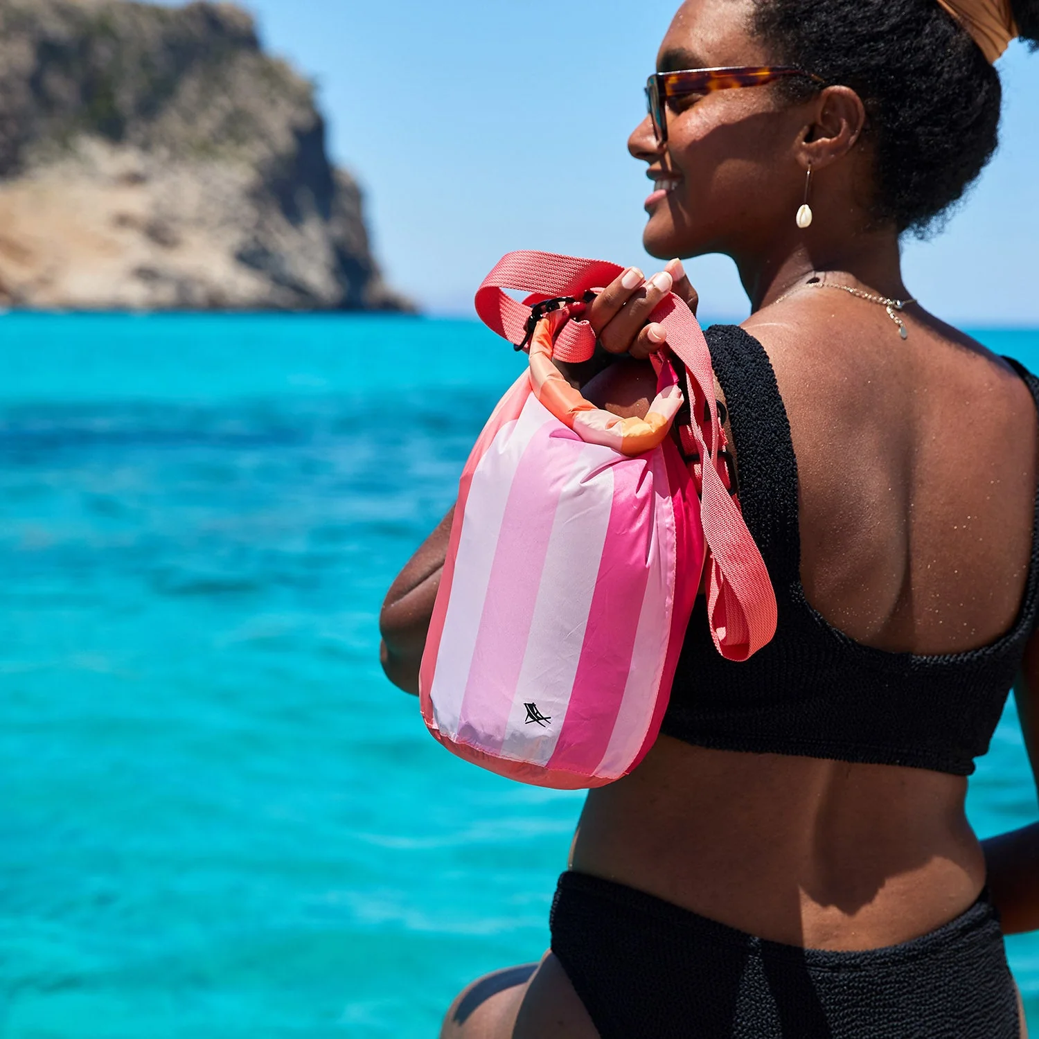 Dock & Bay Small Waterproof Dry Bag, 5L capacity - Miami Sorbet - Image 11