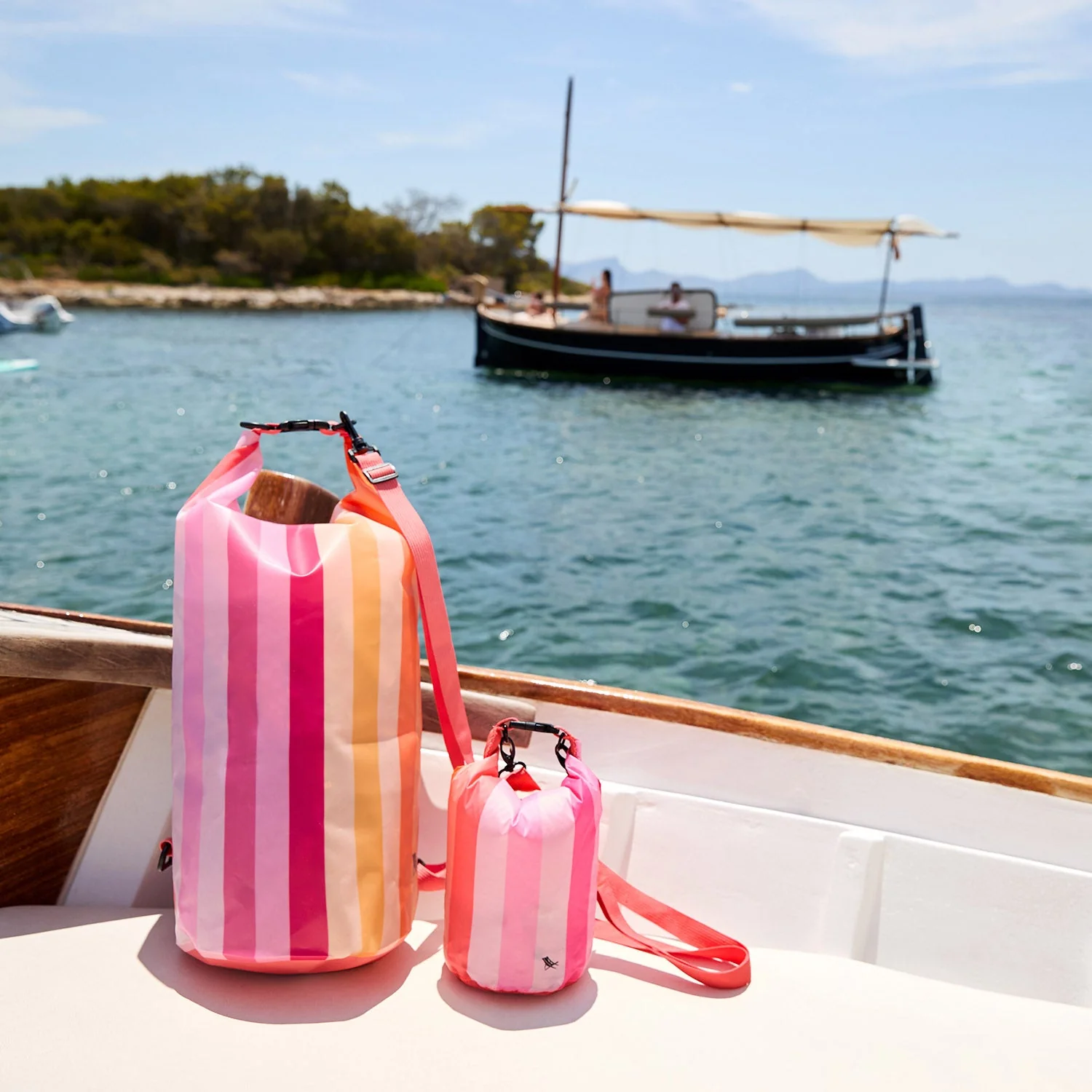 Dock & Bay Small Waterproof Dry Bag, 5L capacity - Miami Sorbet - Image 4