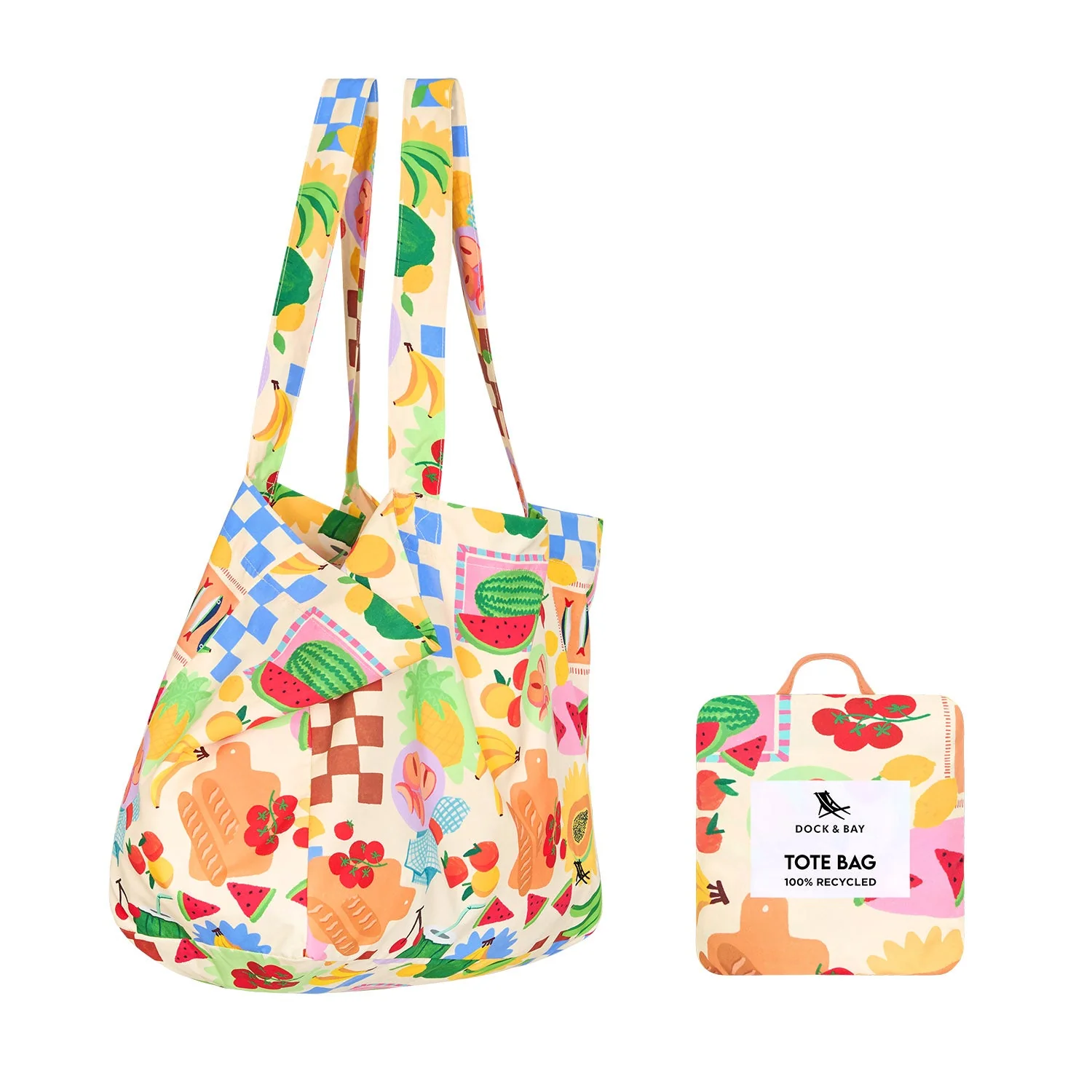 Dock & Bay Foldaway Tote Bags - Supper Club - Image 5
