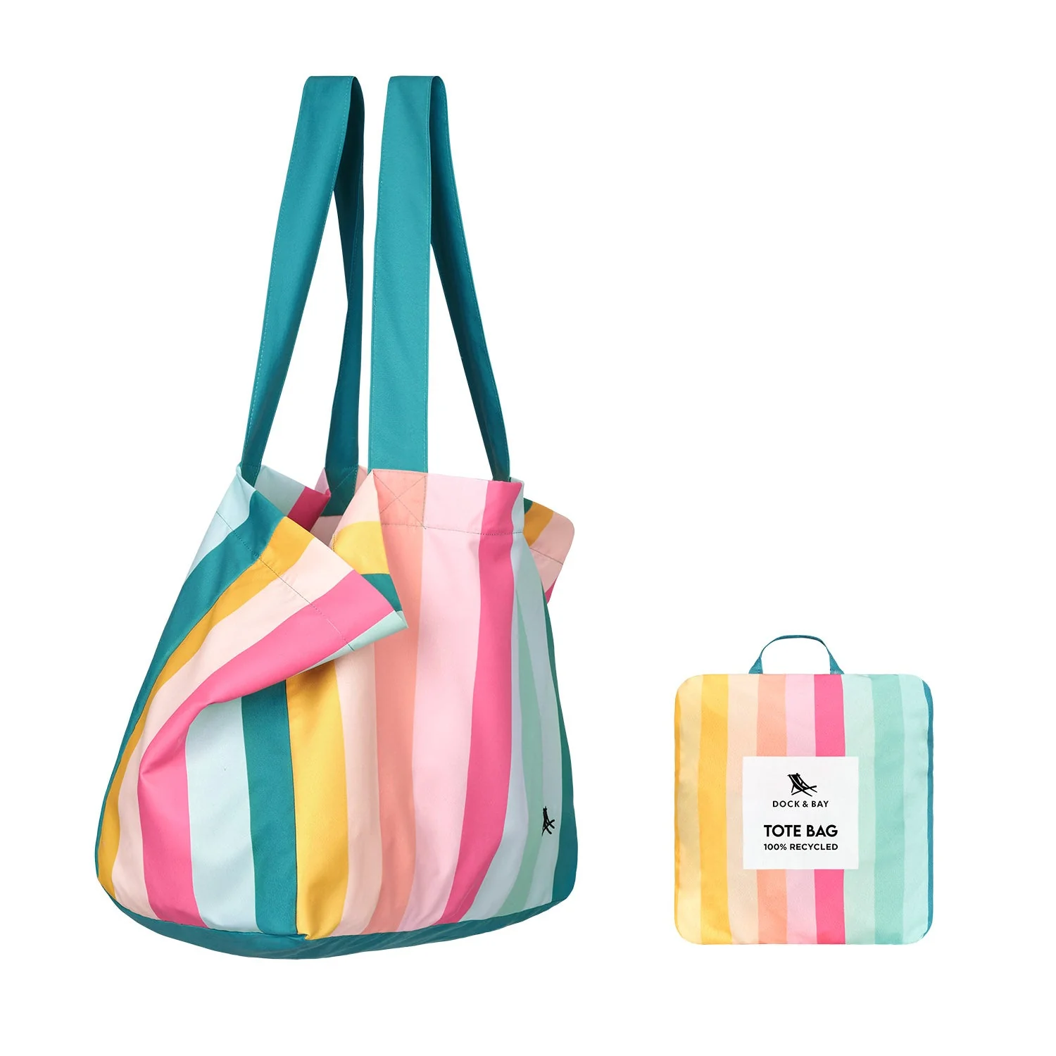 Dock & Bay Foldaway Tote Bags - Coastal Candy - Image 11