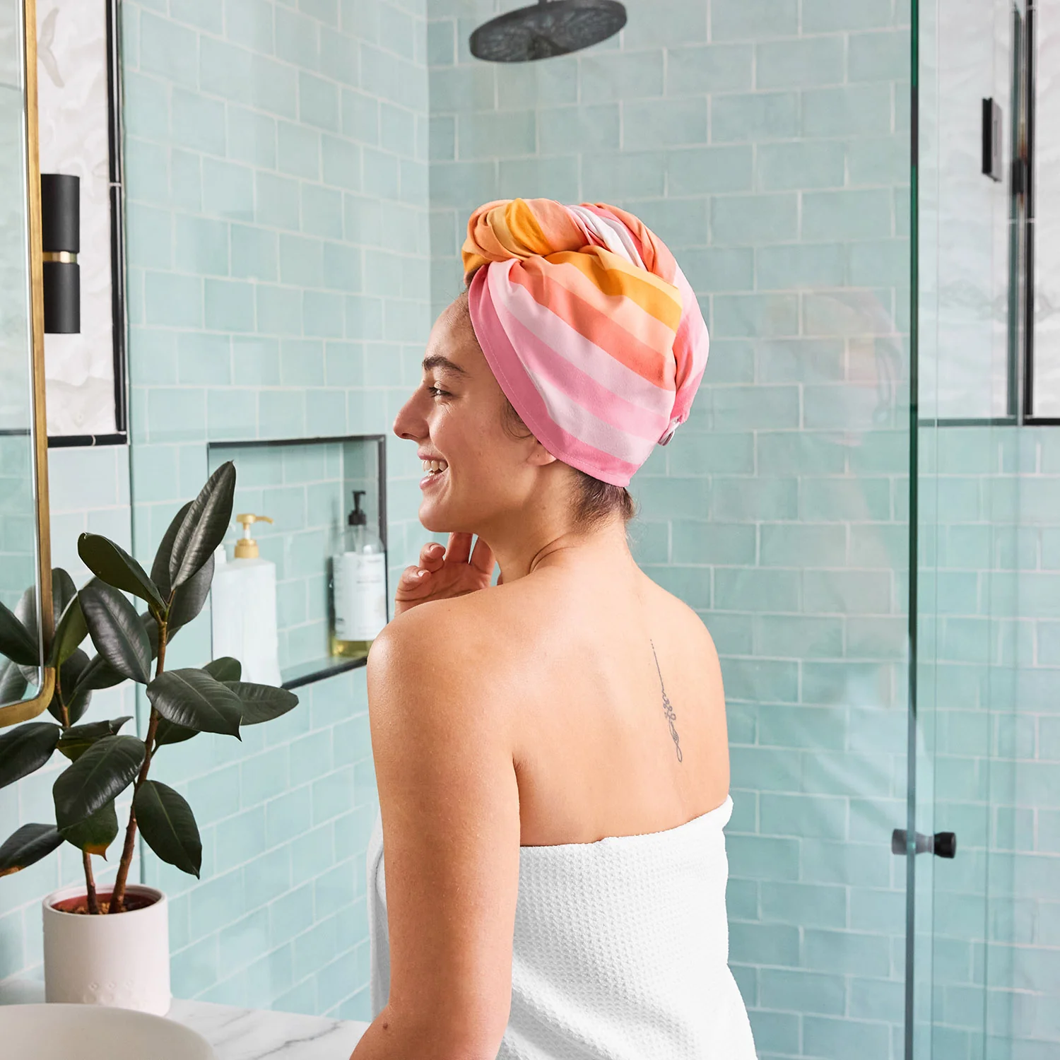 Dock & Bay Hair Wrap - Miami Sorbet - Image 16