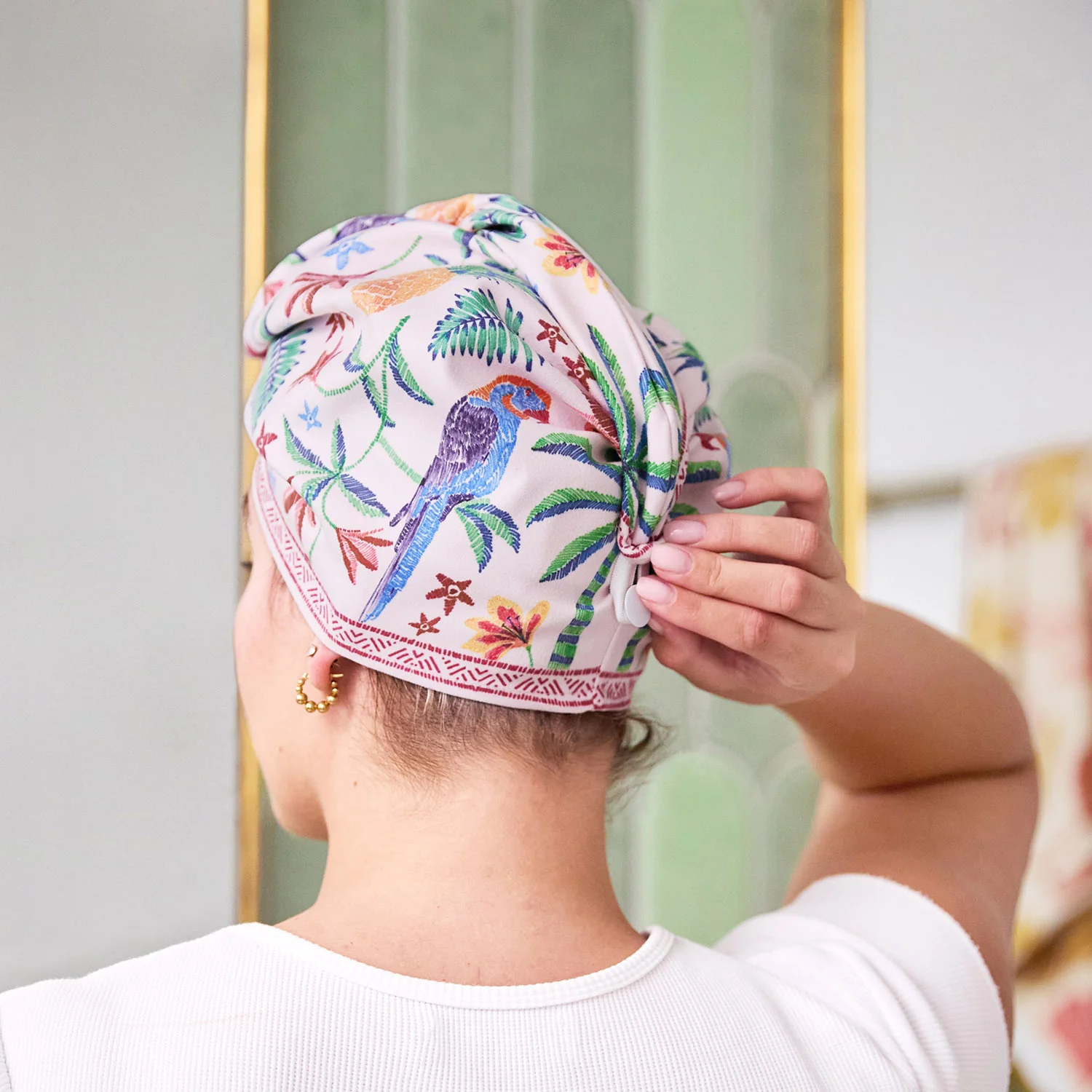 Dock & Bay Hair Wrap - Pink Paradise - Image 10