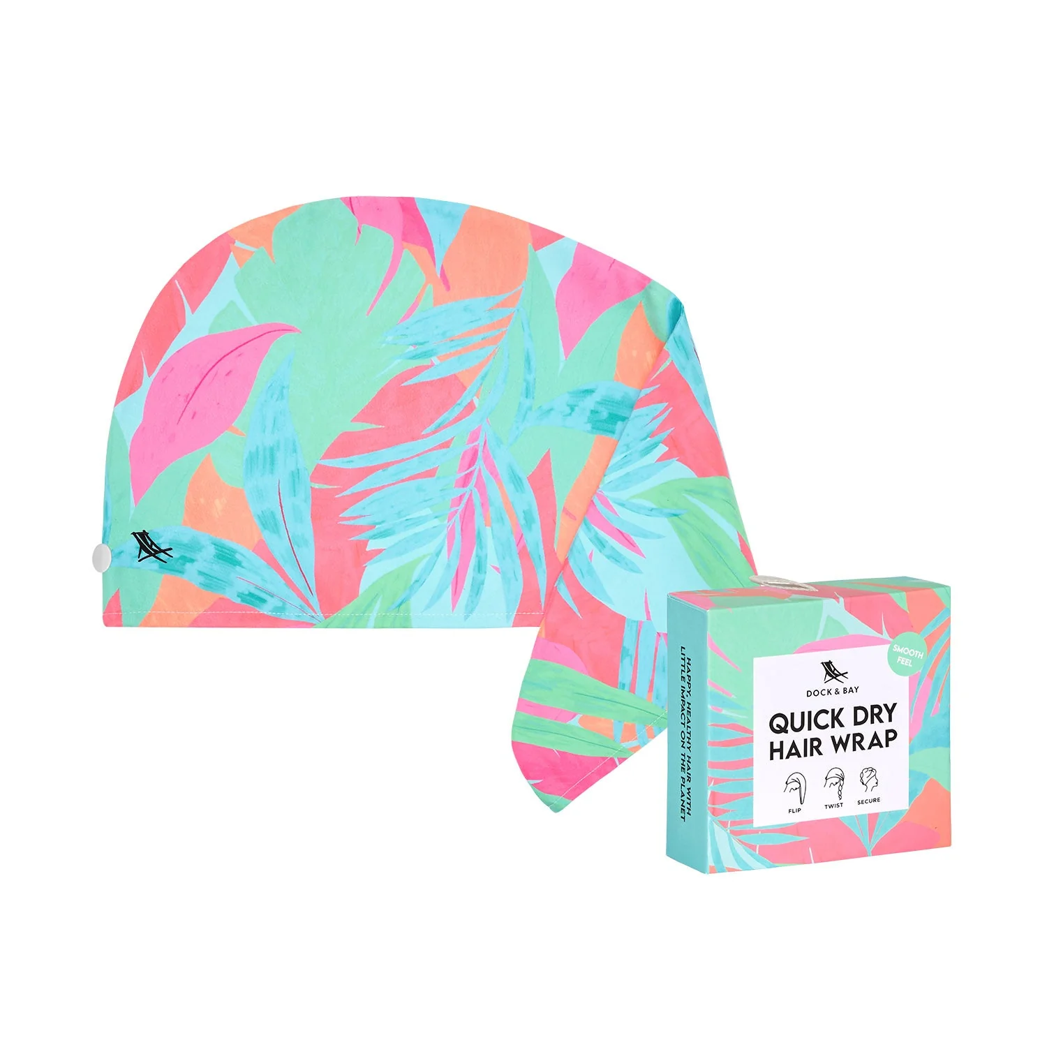Dock & Bay Hair Wrap - Hot Tropics - Image 5