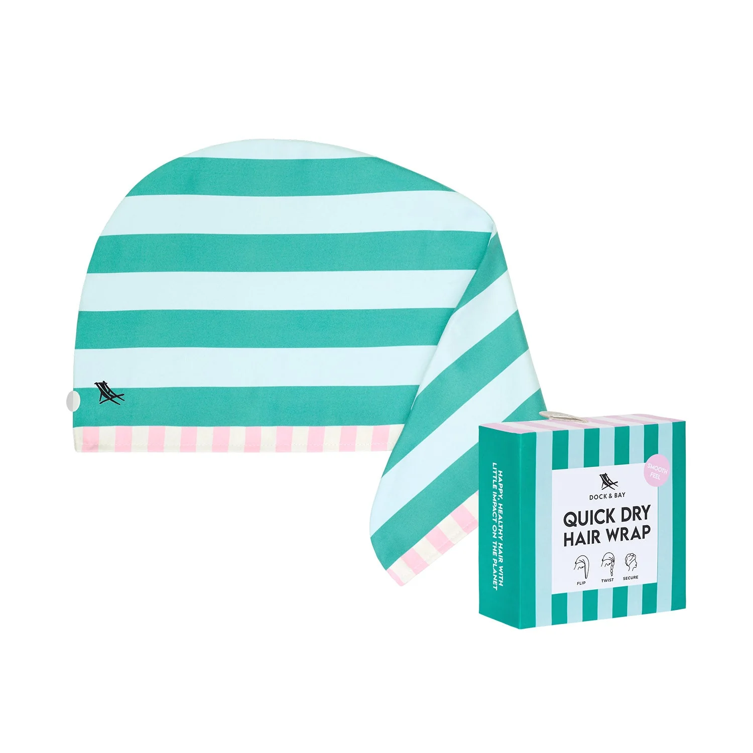 Dock & Bay Hair Wrap - Pastel Pier - Image 12