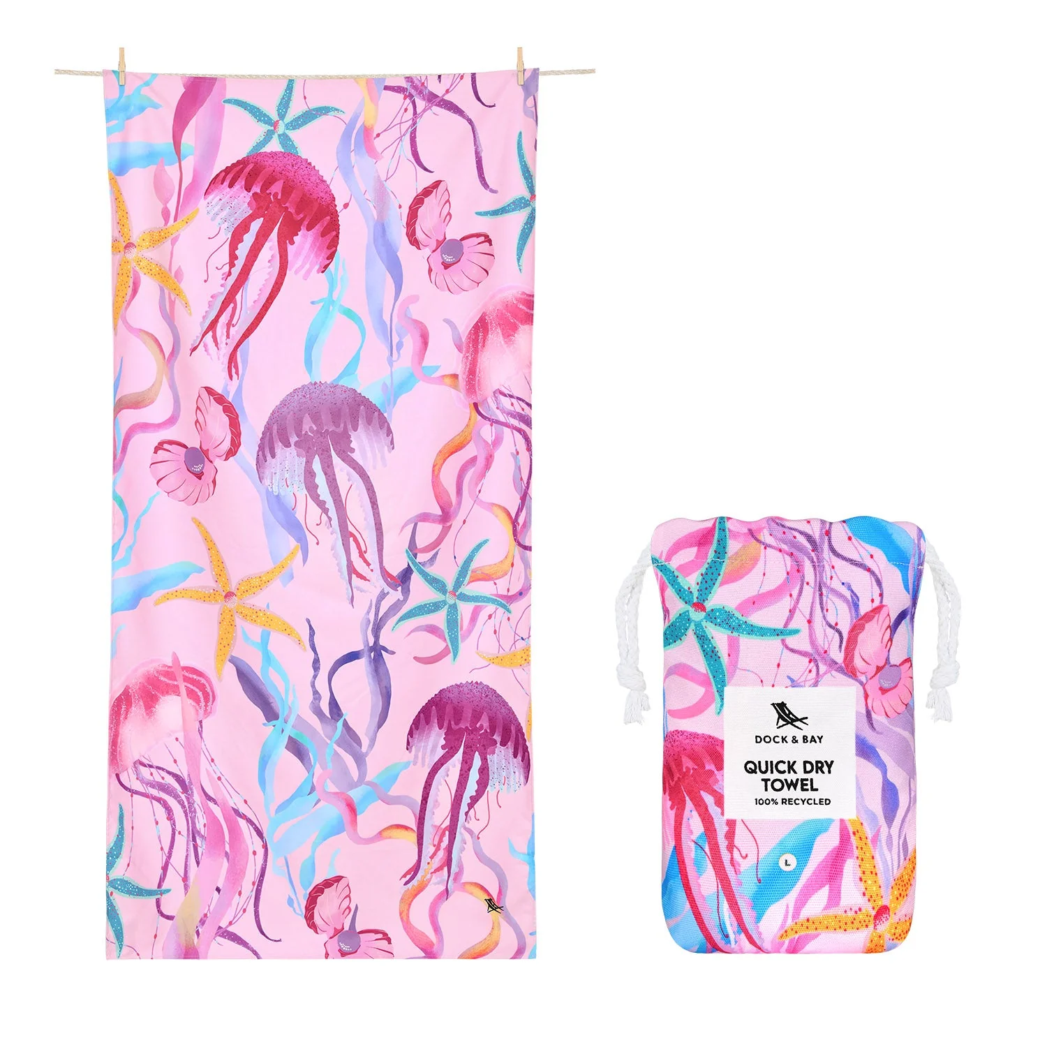 Dock & Bay Kids Beach Towel - Ready for this Jelly - Image 8