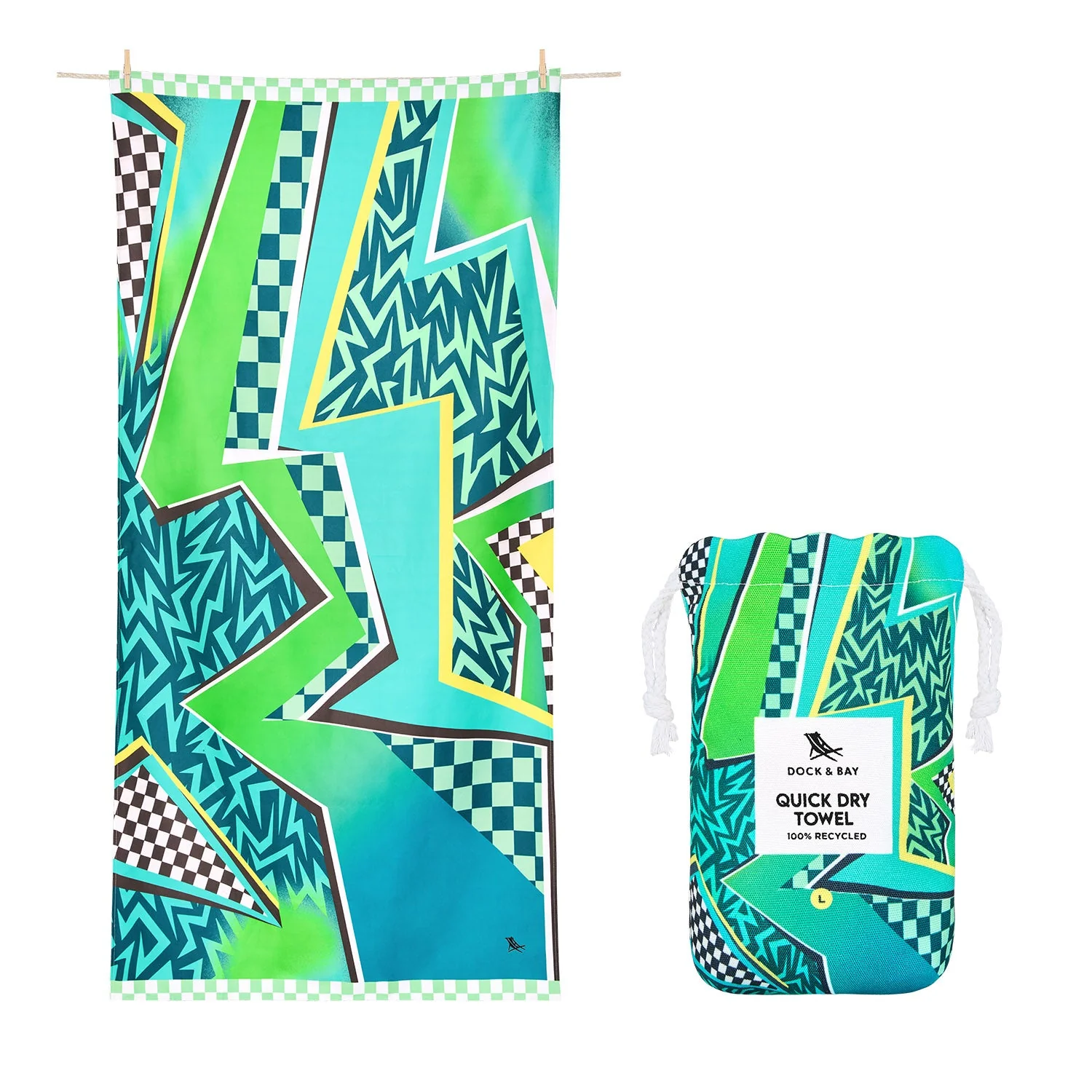 Dock & Bay Kids Beach Towel - Tide Skater - Image 8
