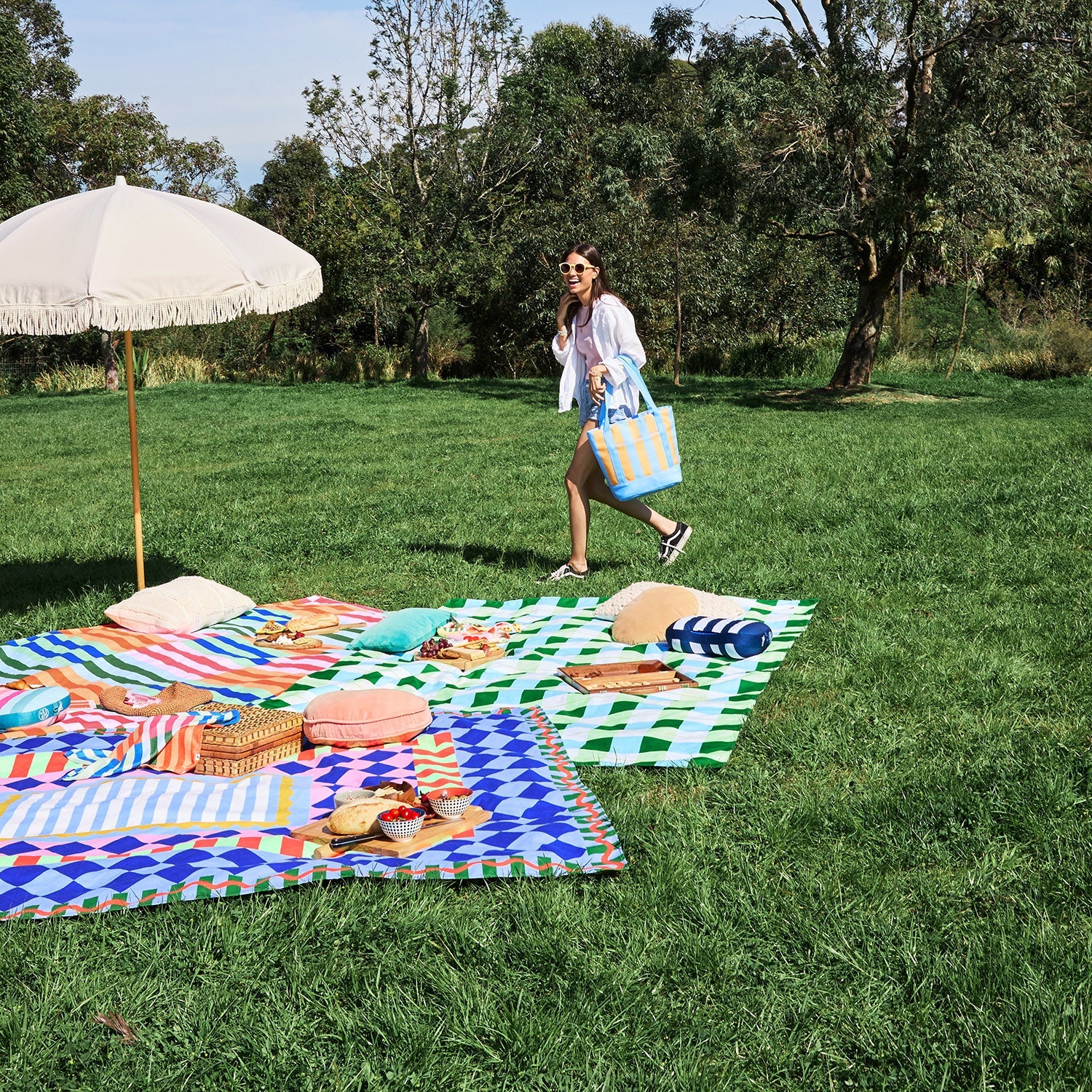 Dock & Bay Picnic Blanket - Apple Tart - Image 14