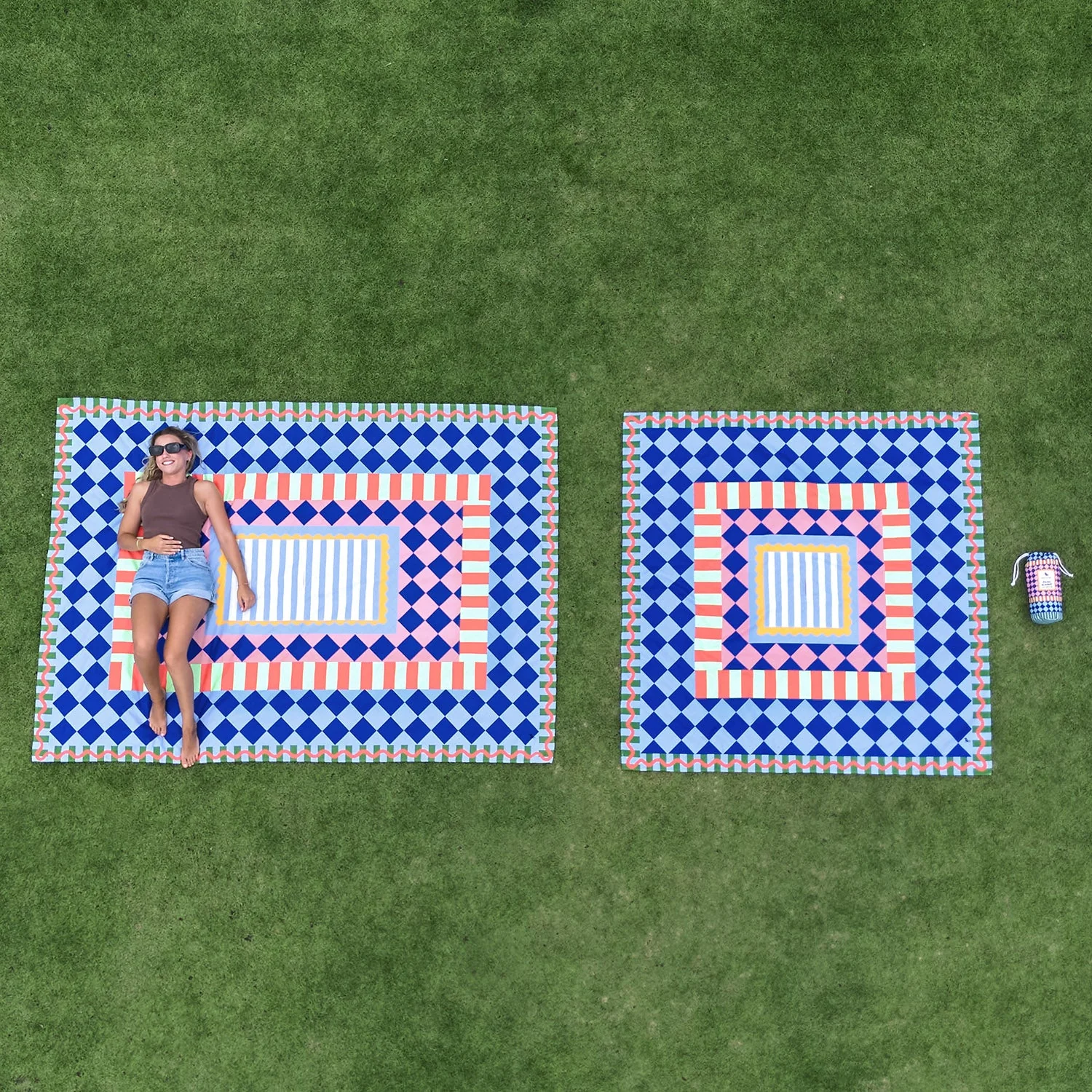 Dock & Bay Picnic Blanket - Bright Side Up - Image 6