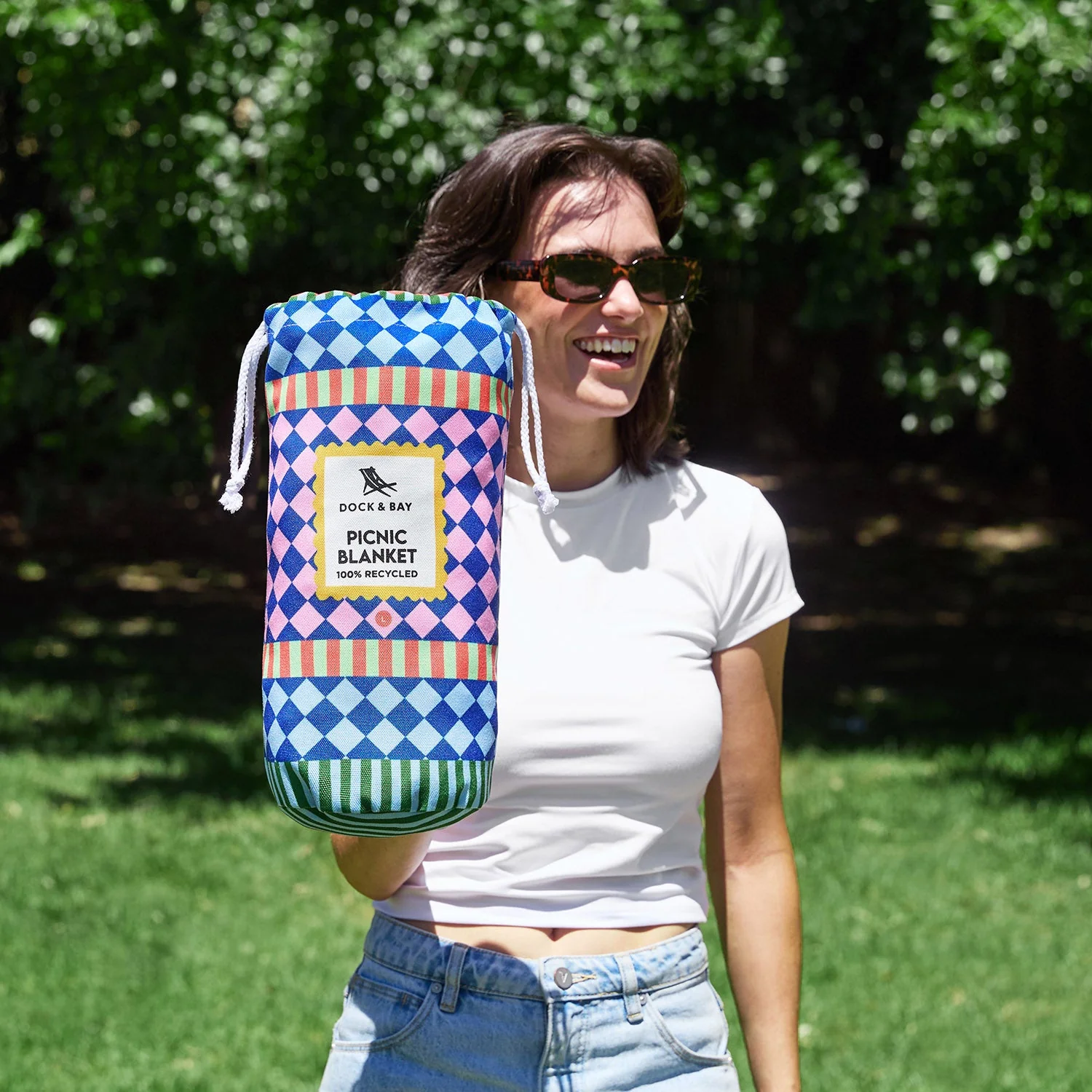 Dock & Bay Picnic Blanket - Bright Side Up - Image 8