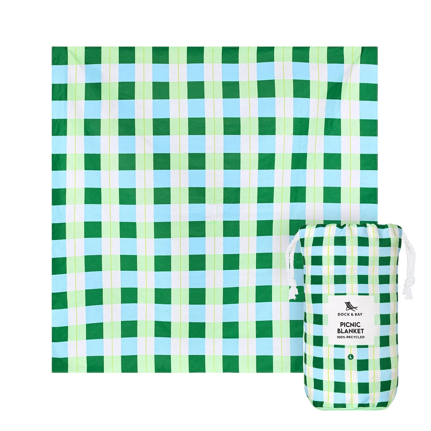 Dock & Bay Picnic Blanket - Apple Tart - Image 15