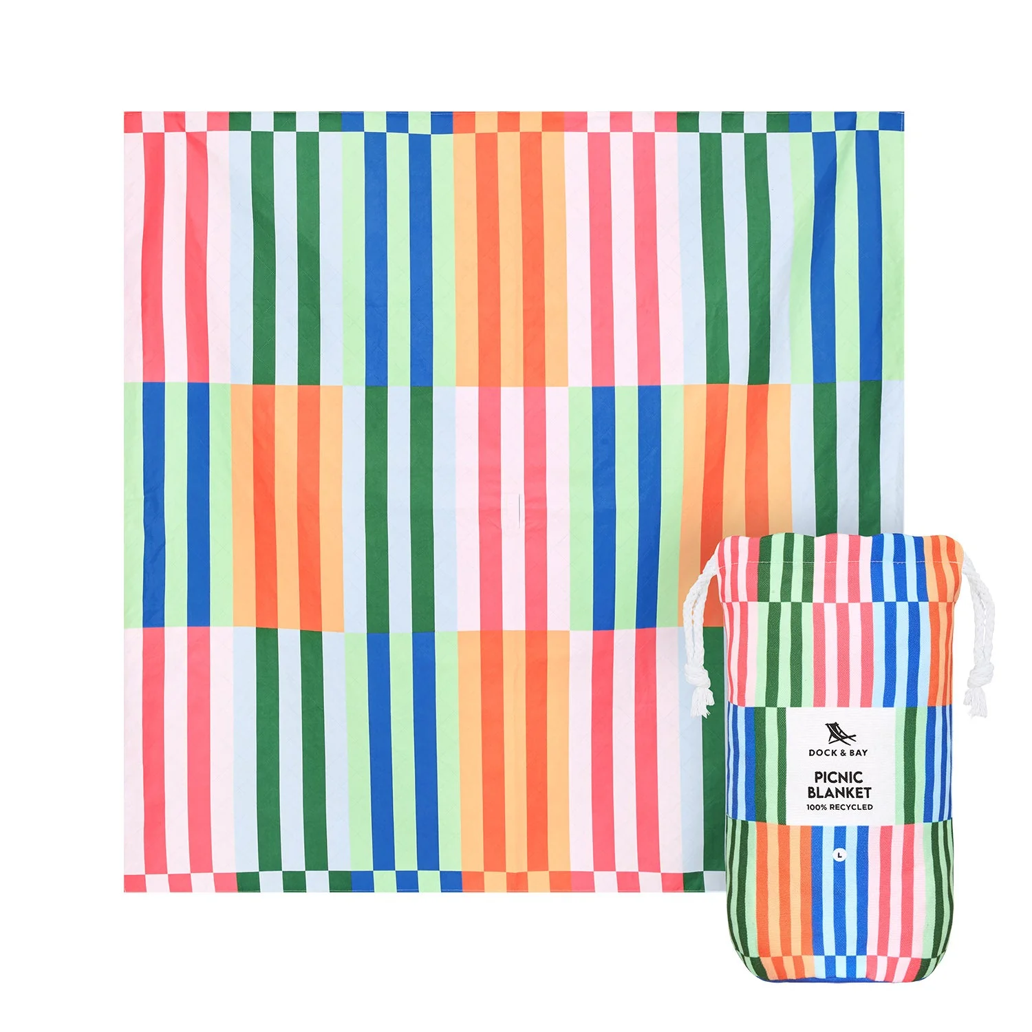 Dock & Bay Picnic Blanket - Sugar Sorbet - Image 15