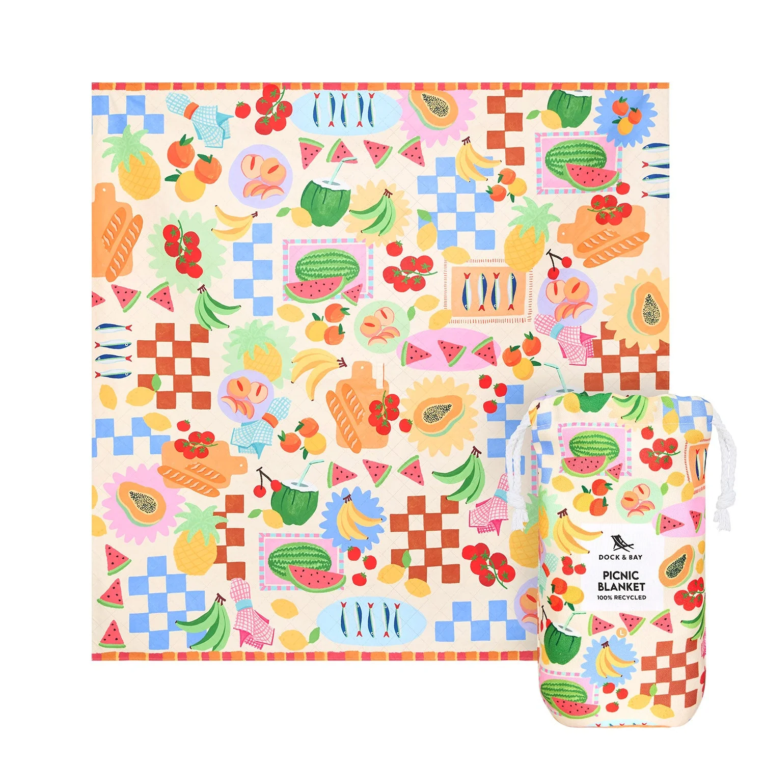 Dock & Bay Picnic Blanket - Supper Club - Image 13