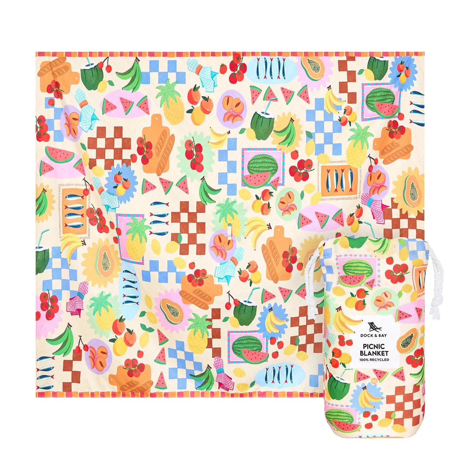 Dock & Bay Picnic Blanket - Supper Club - Image 14