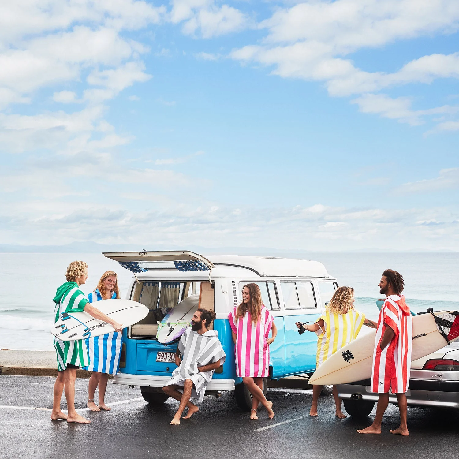 Dock & Bay Poncho - Adults - Bondi Blue - Outlet - Image 13