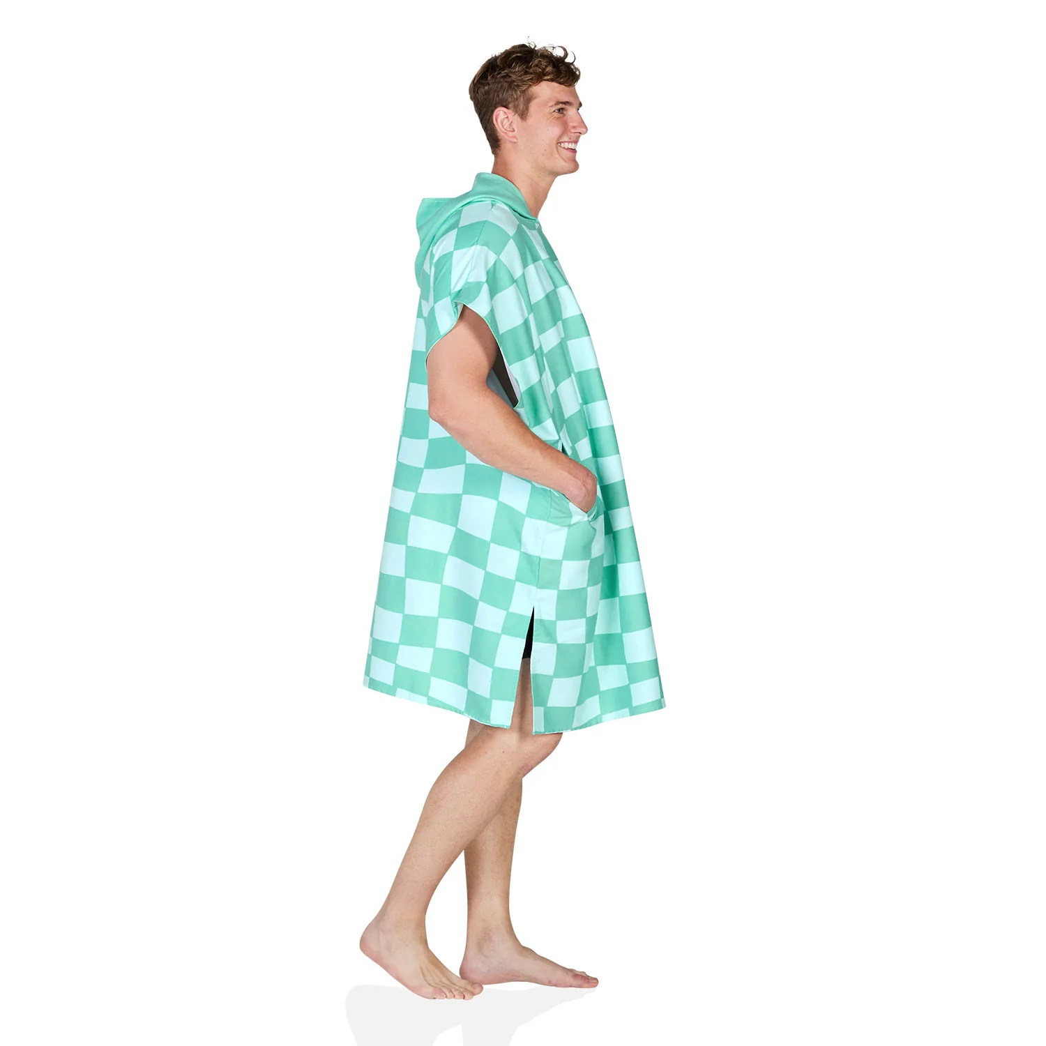 Dock & Bay Poncho - Adults - Check Mate - Image 9