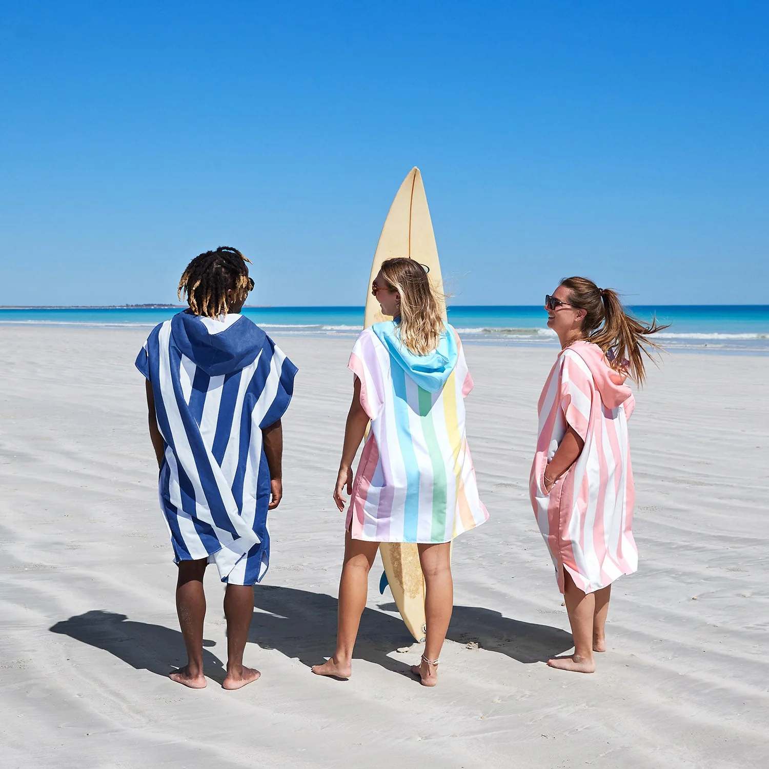 Dock & Bay Poncho - Adults - Unicorn Waves - Image 3