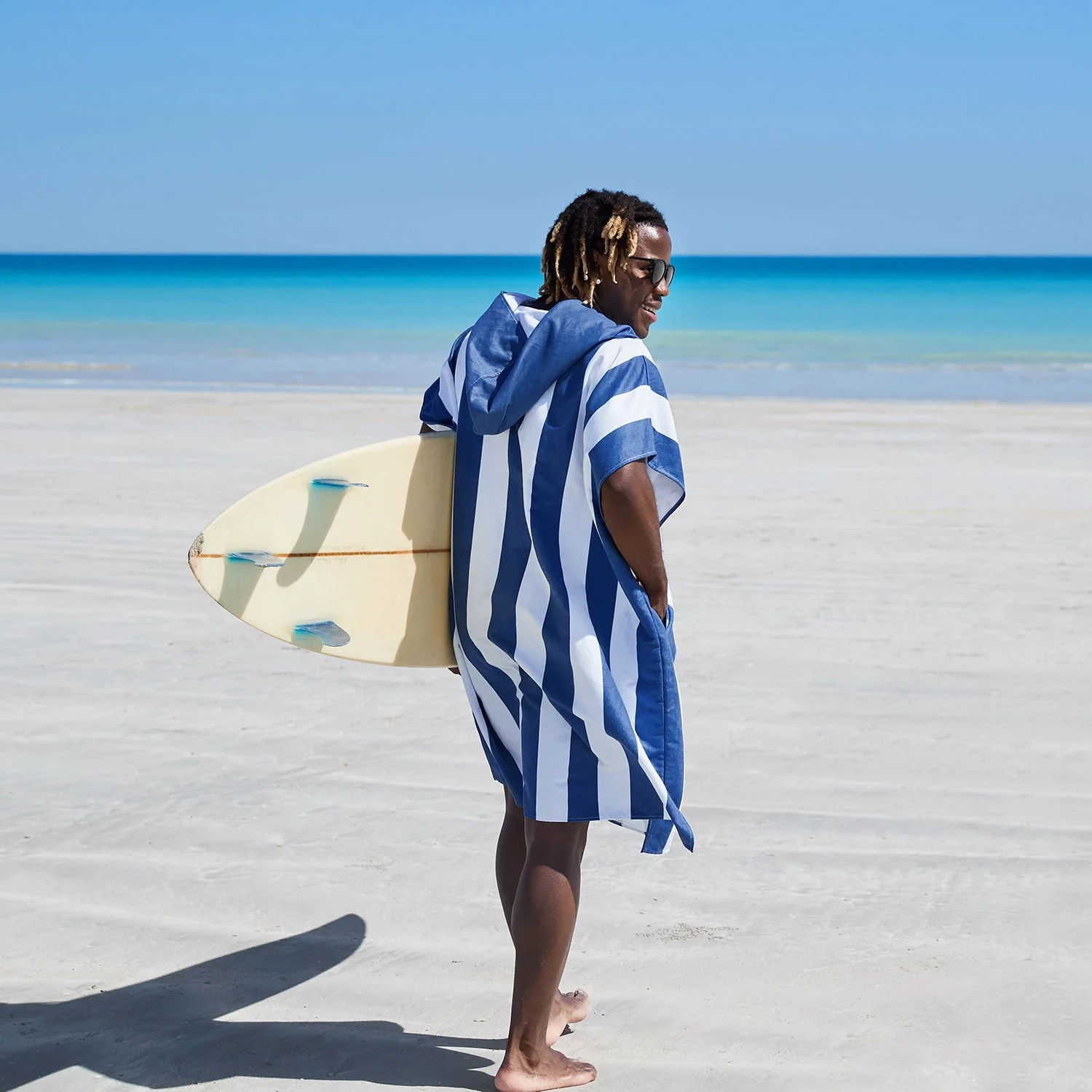 Dock & Bay Poncho - Adults - Whitsunday Blue - Outlet - Image 10