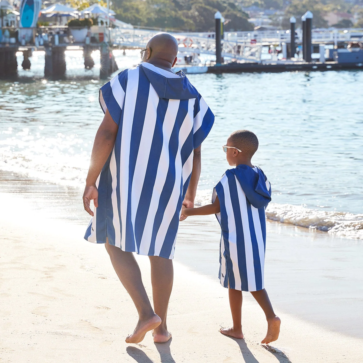 Dock & Bay Poncho - Adults - Whitsunday Blue - Outlet - Image 13