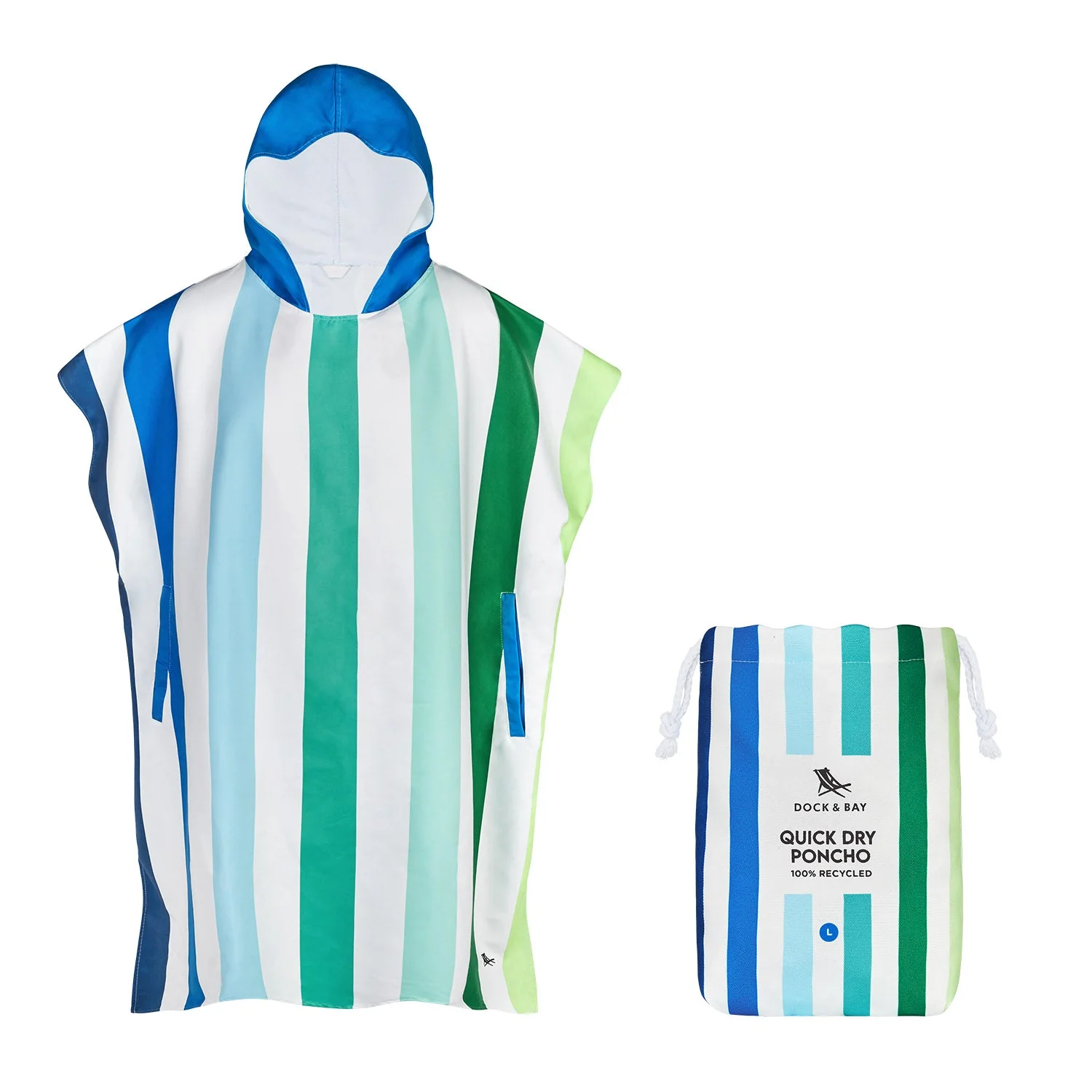 Dock & Bay Poncho - Adults - Lazy River - Image 17