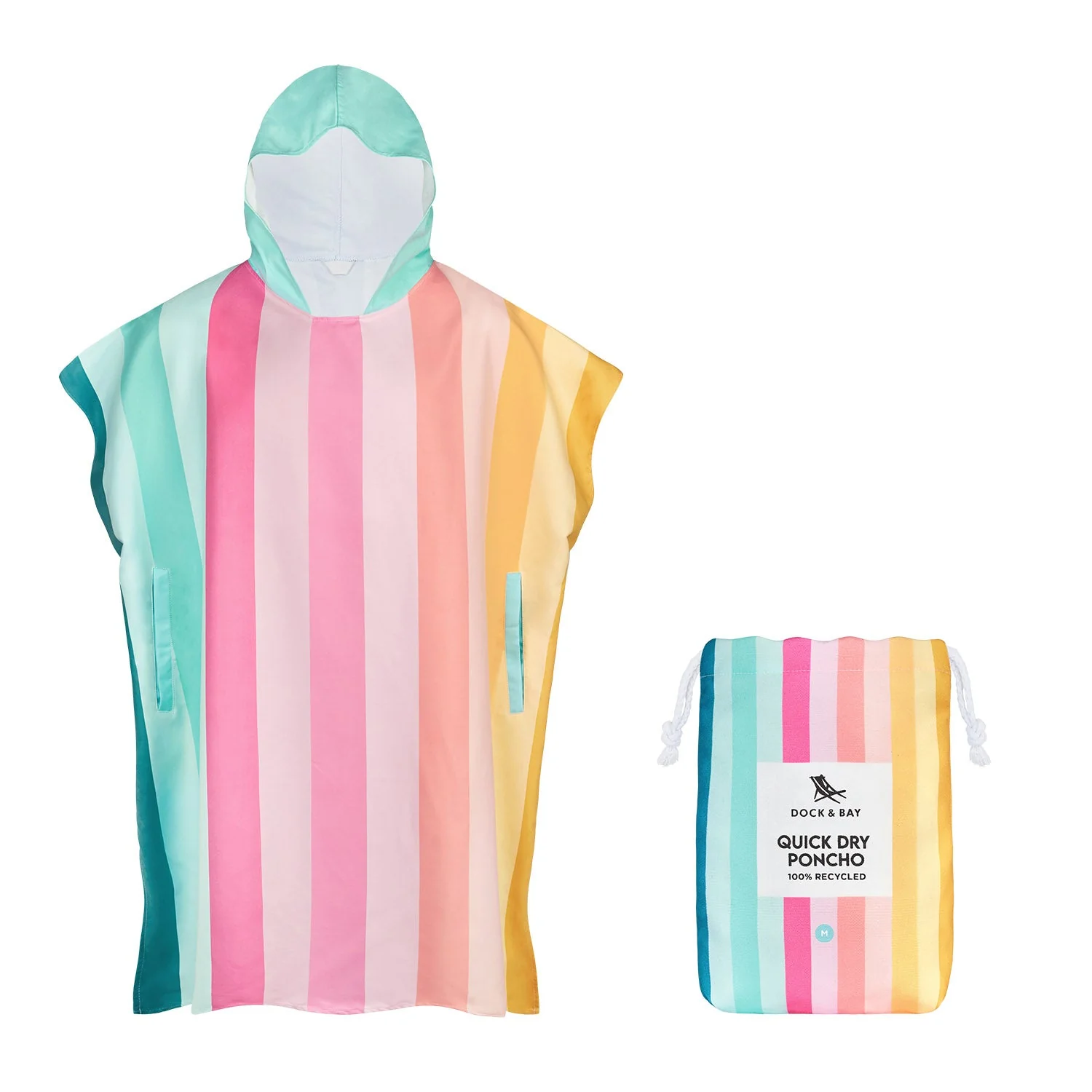 Dock & Bay Poncho - Adults - Coastal Candy - Image 16