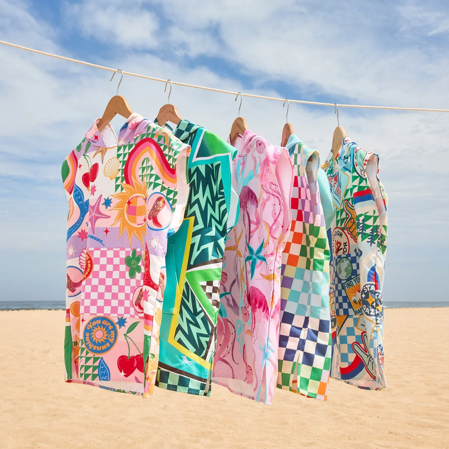 Dock & Bay Poncho - Kids - Good Vibes Club - Image 11