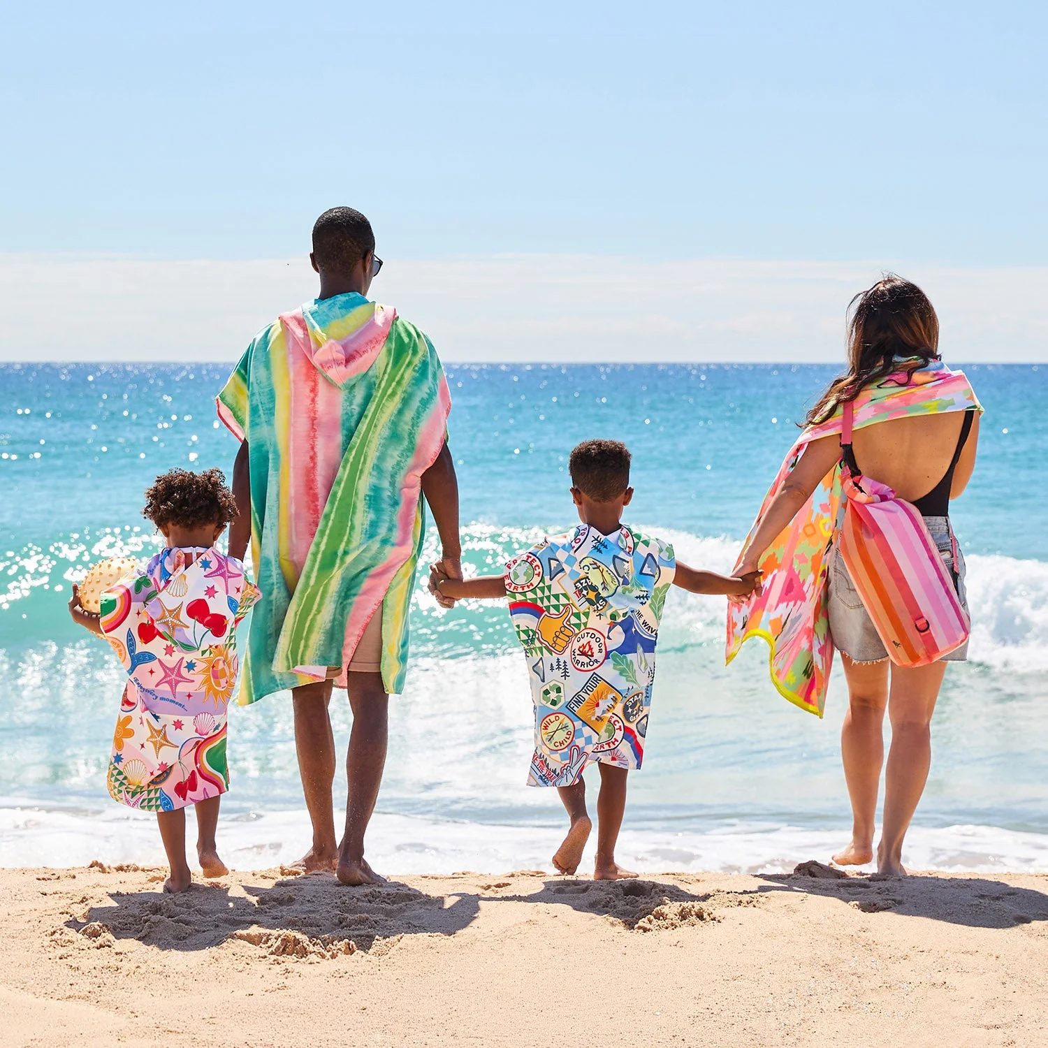 Dock & Bay Poncho - Kids - Good Vibes Club - Image 9