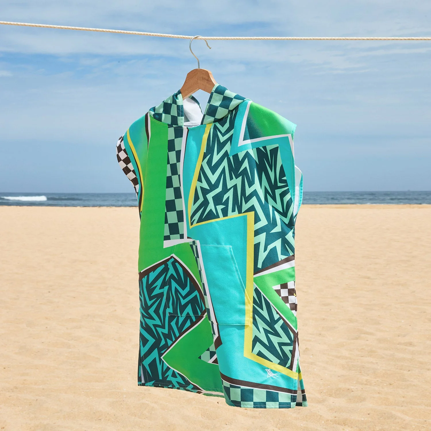Dock & Bay Poncho - Kids - Tide Skater - Image 4