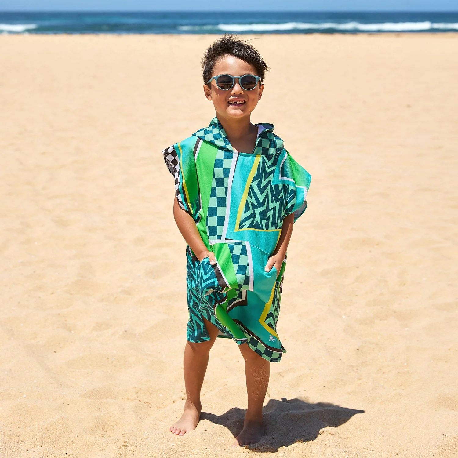 Dock & Bay Poncho - Kids - Tide Skater - Image 6