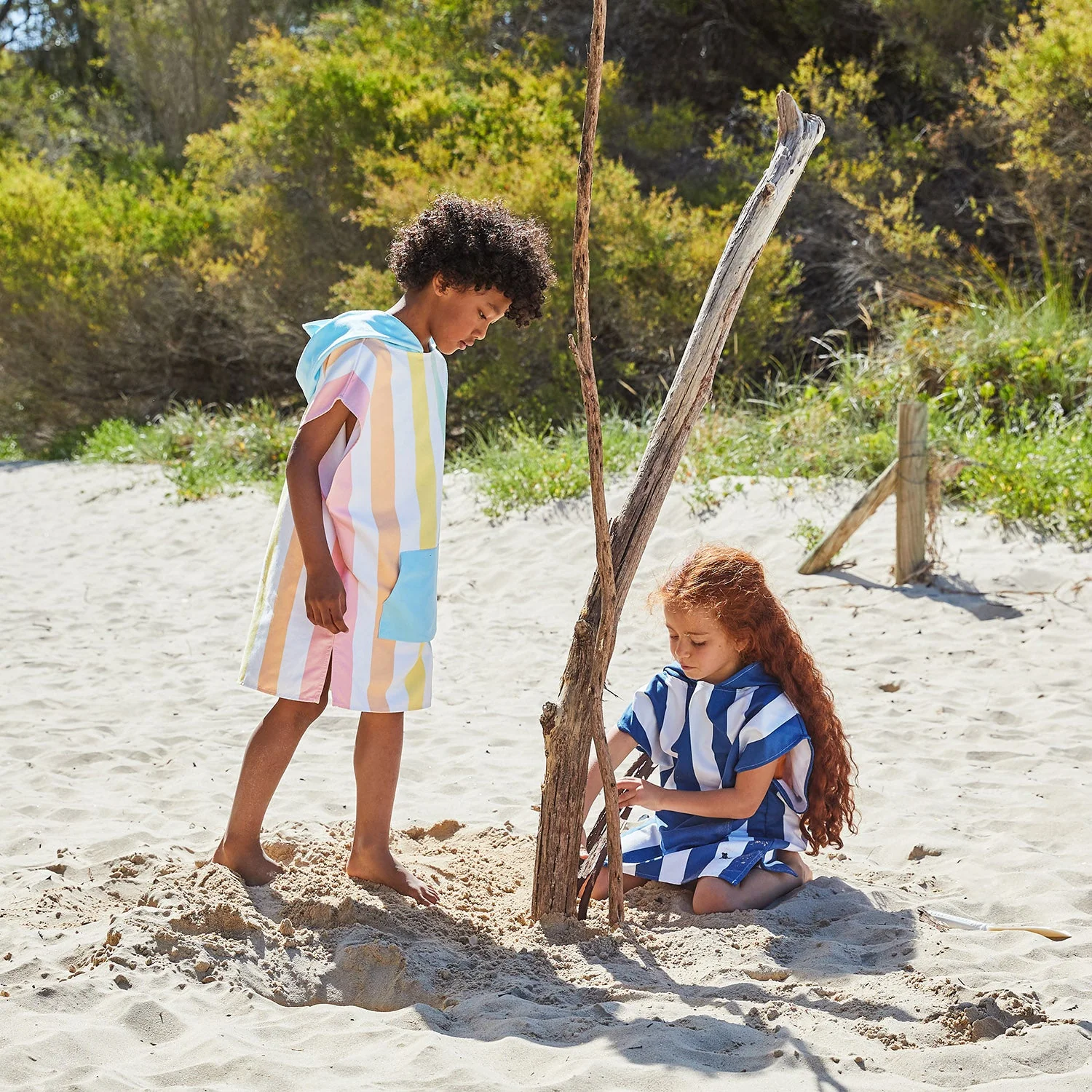 Dock & Bay Poncho - Kids - Unicorn Waves - Image 6