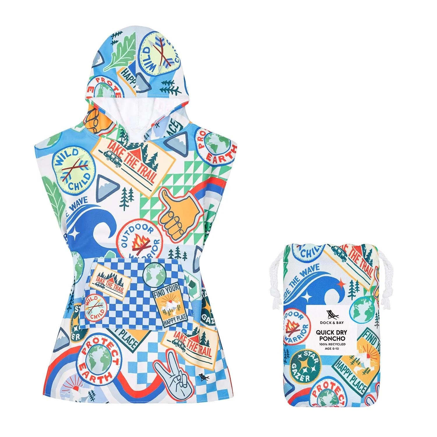 Dock & Bay Poncho - Kids - Into the Wild - Image 14