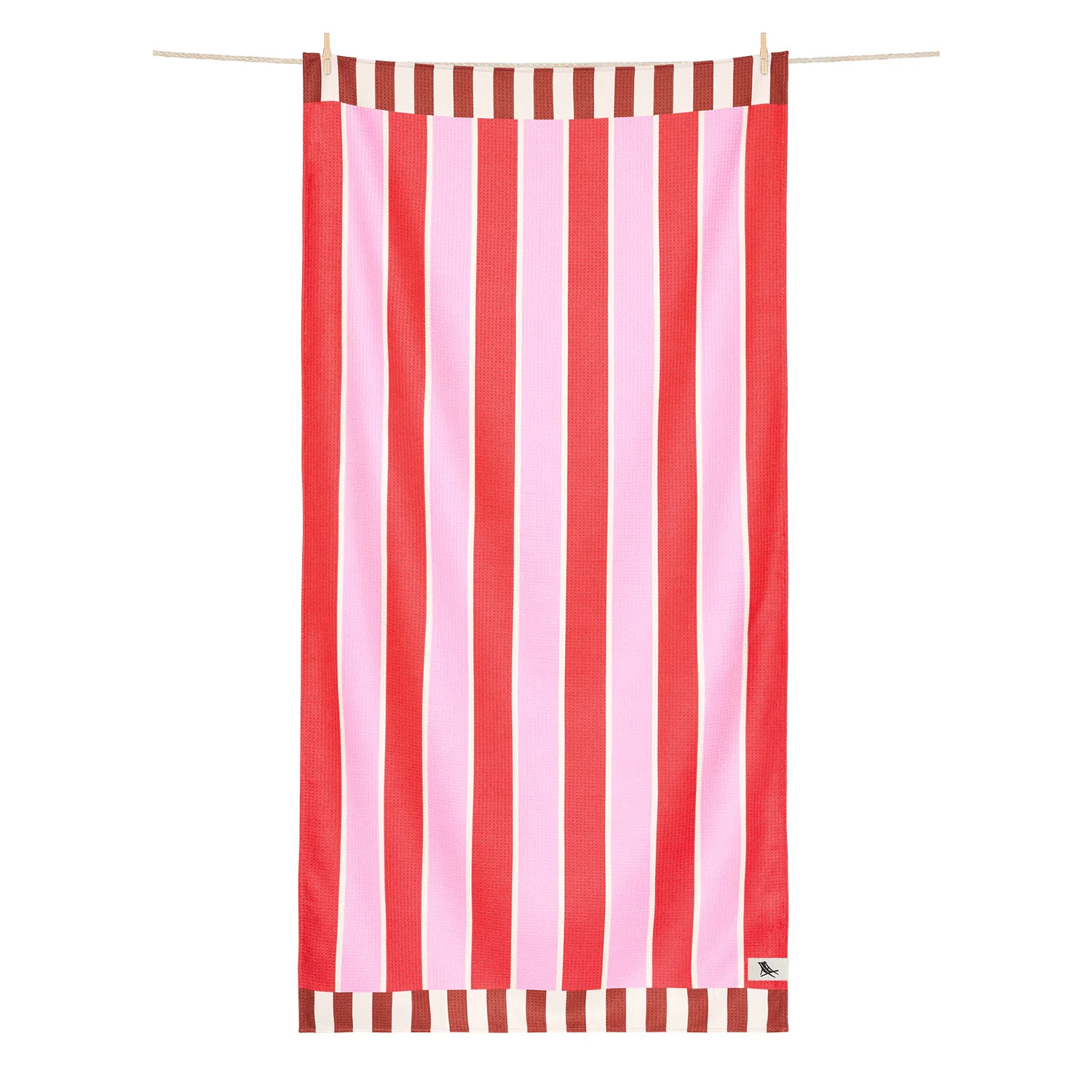 Dock & Bay Quick Dry Bath Towel - Cherry Bomb (Set of 3) - Image 3