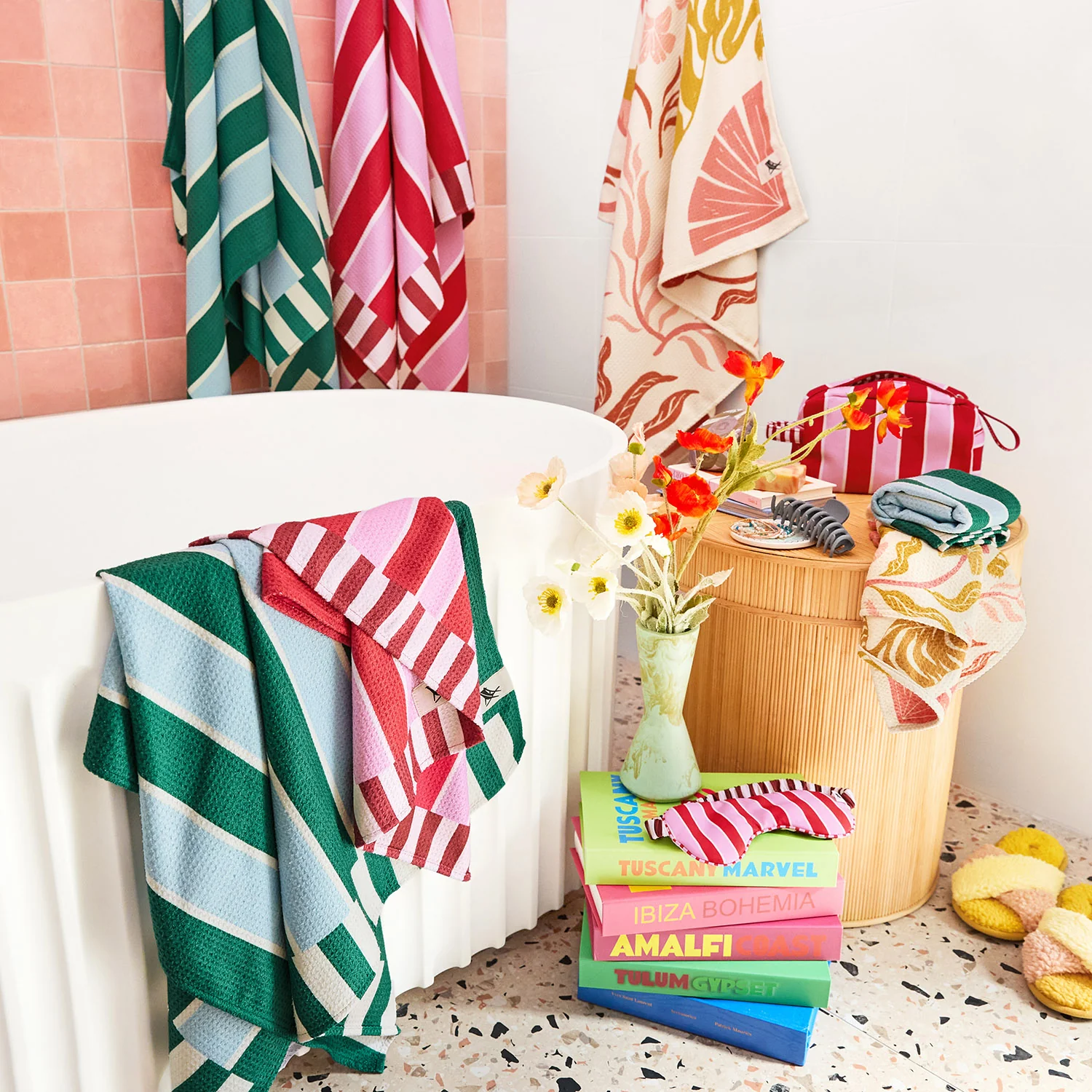 Dock & Bay Quick Dry Bath Towel - Peppermint Punch - Image 9